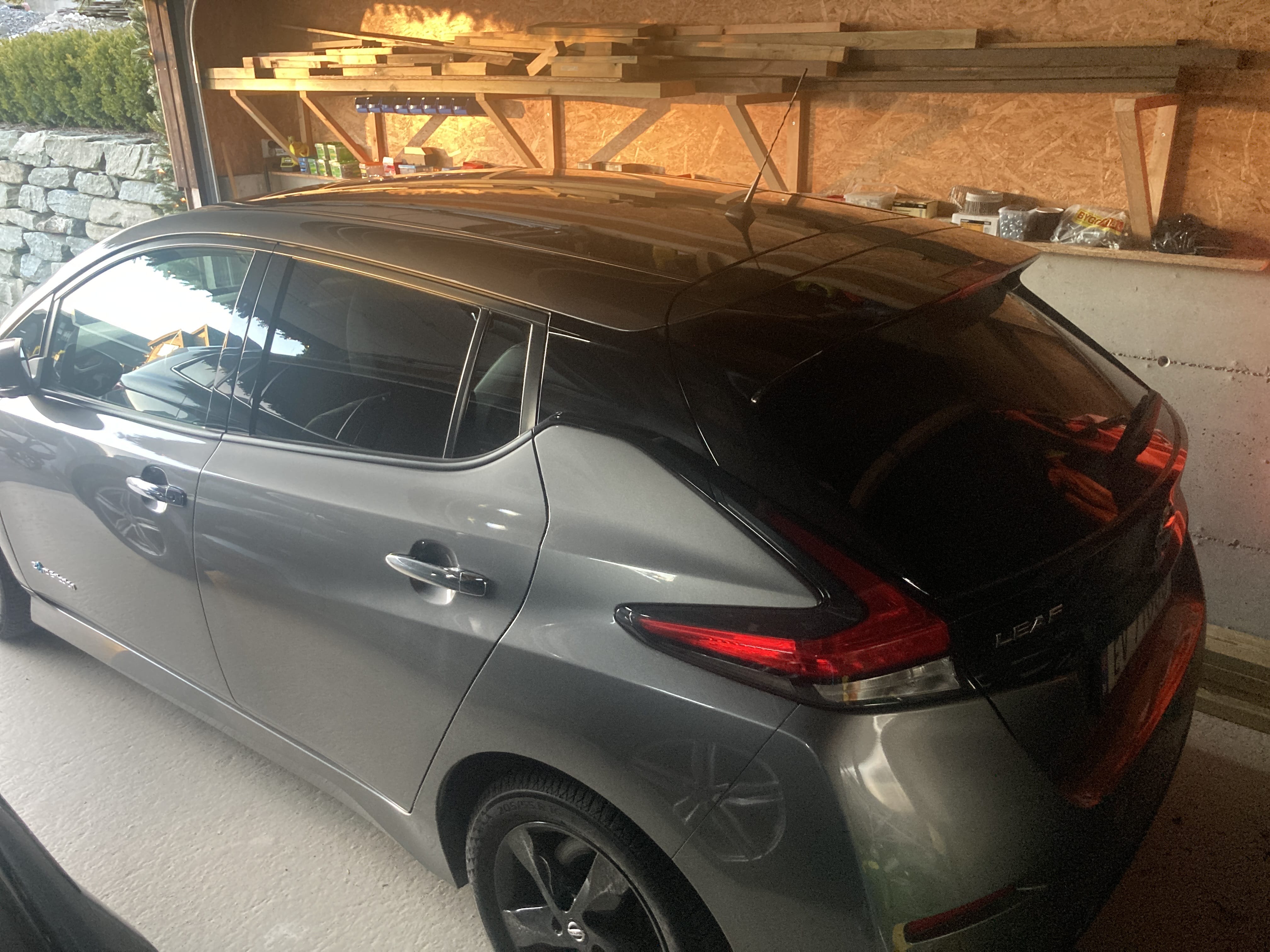 Nissan Leaf with GPS