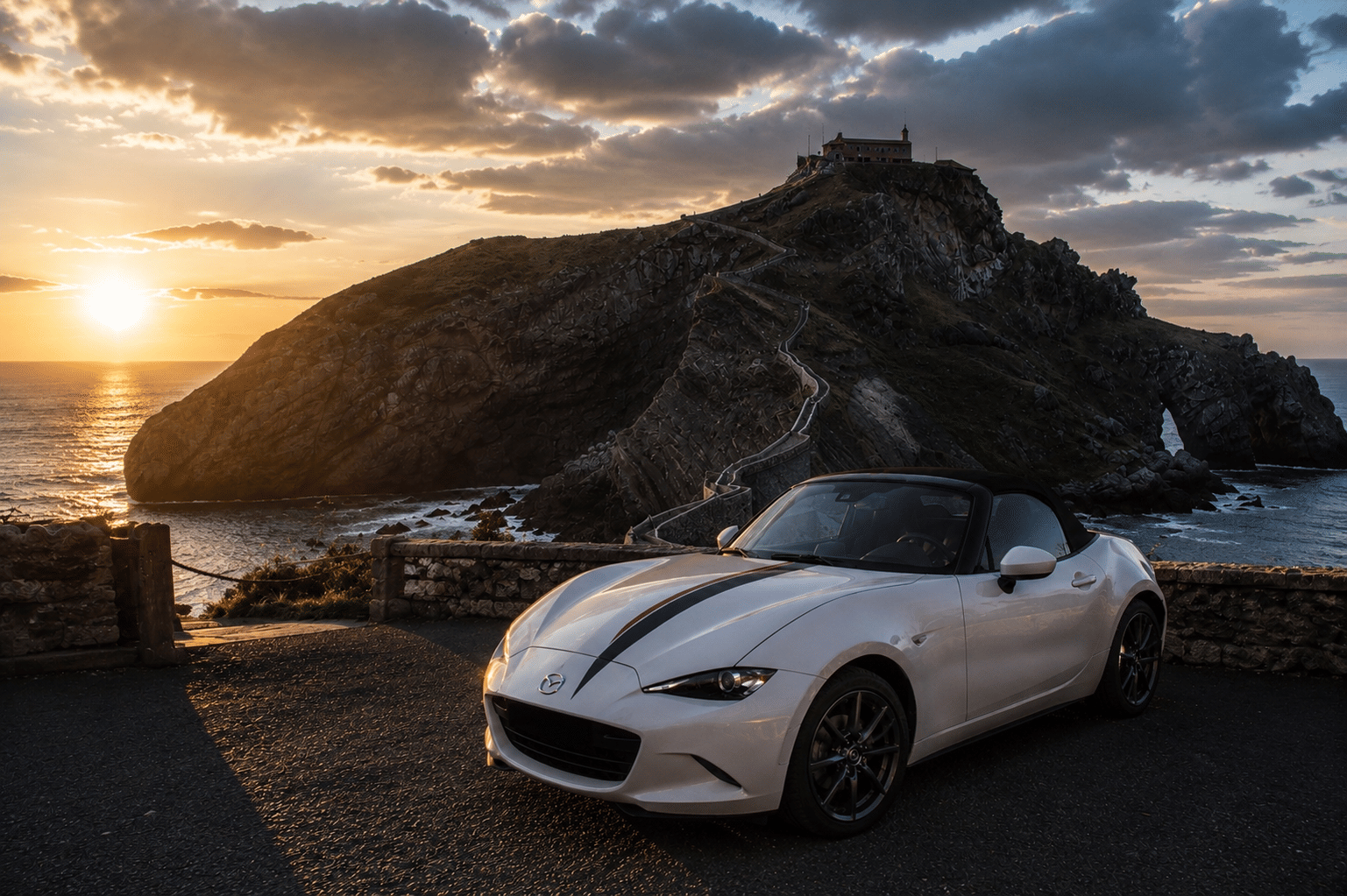 Mazda MX-5 Miata 2.0 160cv luxury sport, 2016, Gasolina 95