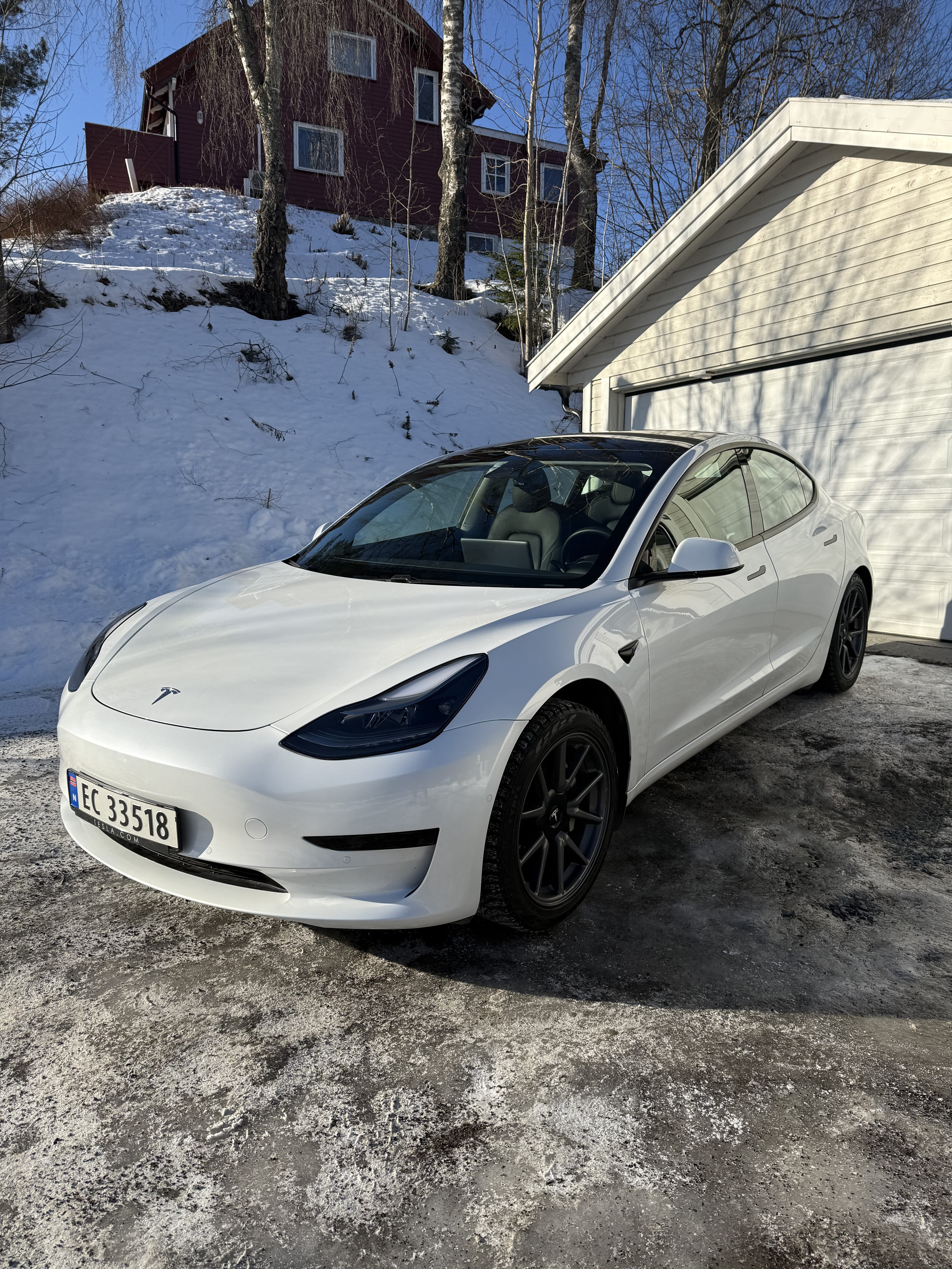 Tesla Model 3 Standard Range Plus 448km range, 2021, Elektrisk, automatisk