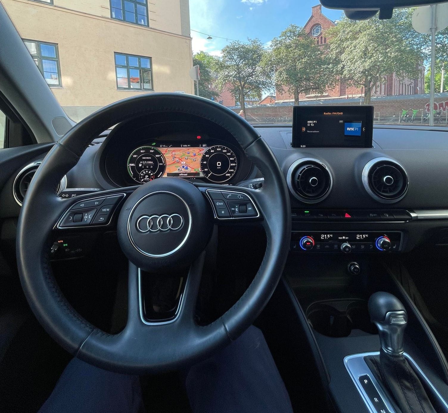 Audi A3 e-tron med Bluetooth audio