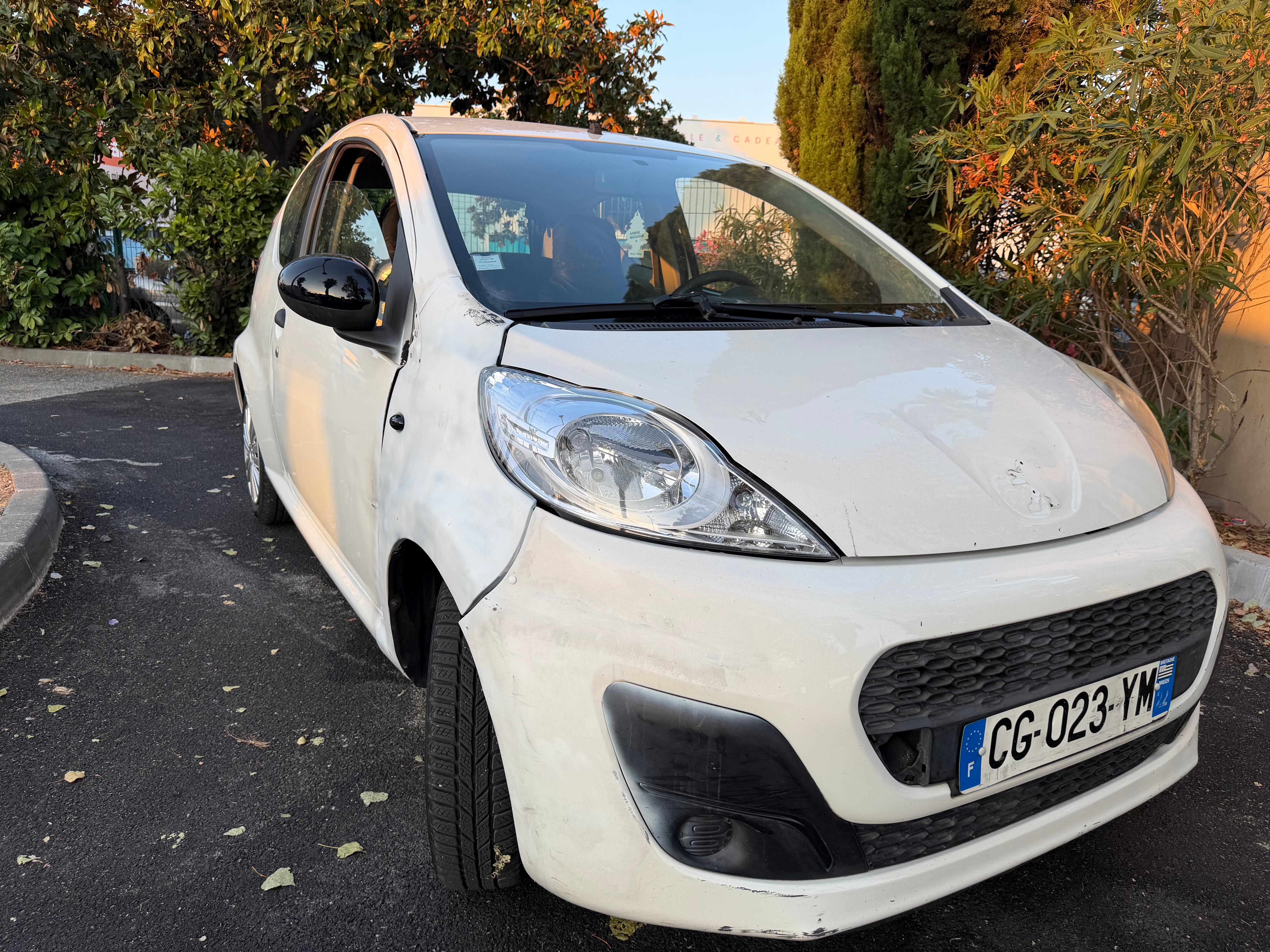 Peugeot 107 avec GPS