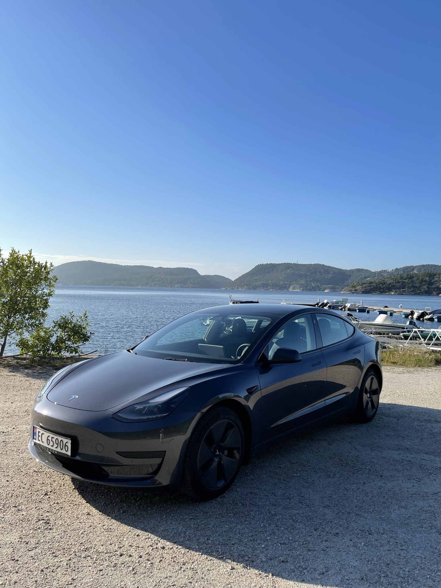 Tesla Model 3 Standard Range Plus med Cruisekontroll