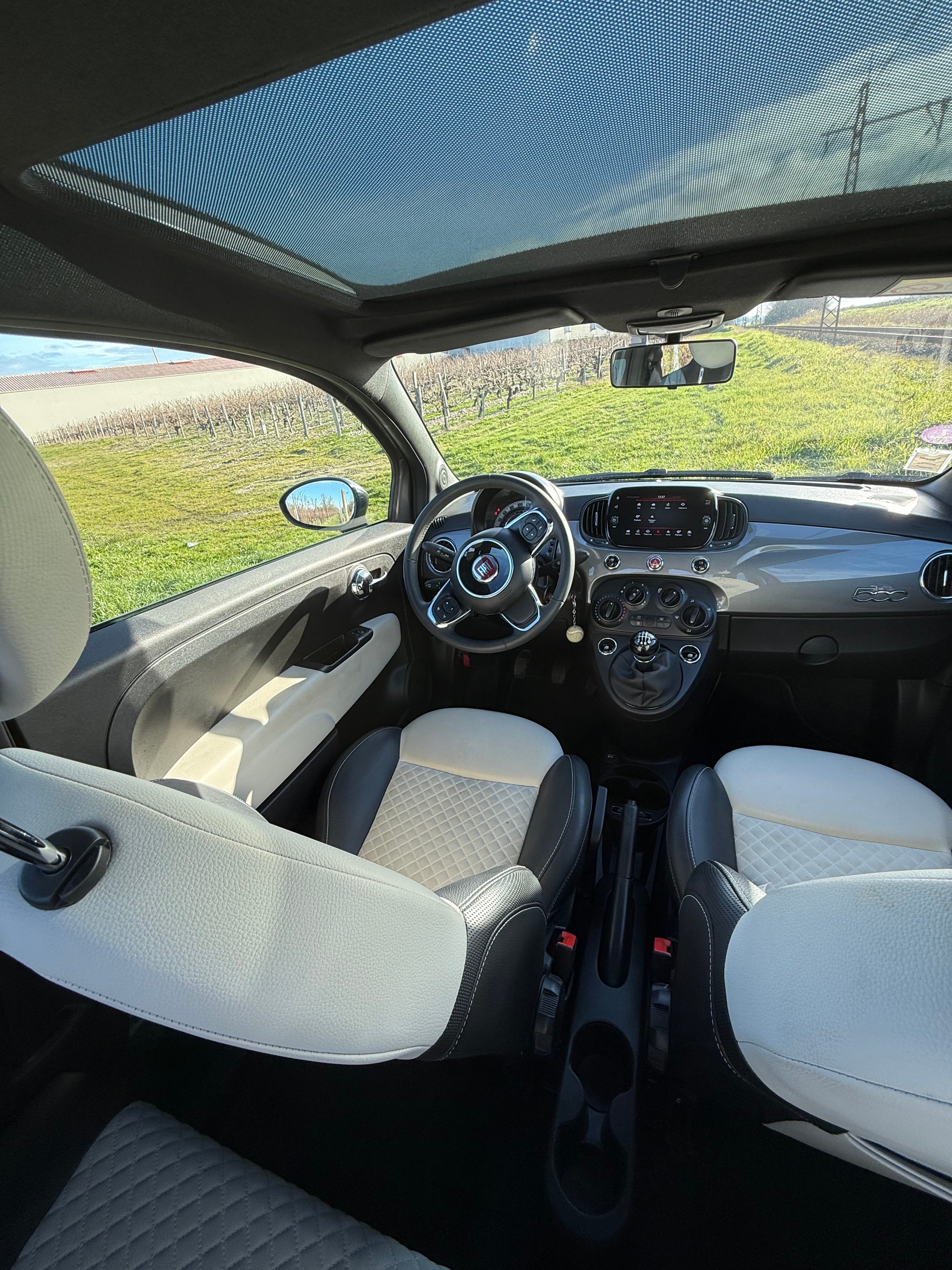 Fiat 500 avec Régulateur de vitesse