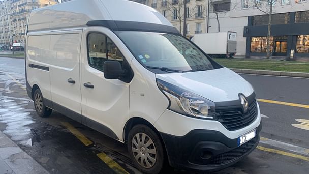Renault Trafic 125cv 9 m3 - Clim - GPS - Bluetooth - Caméra - Radars - Diable, 2017, Diesel