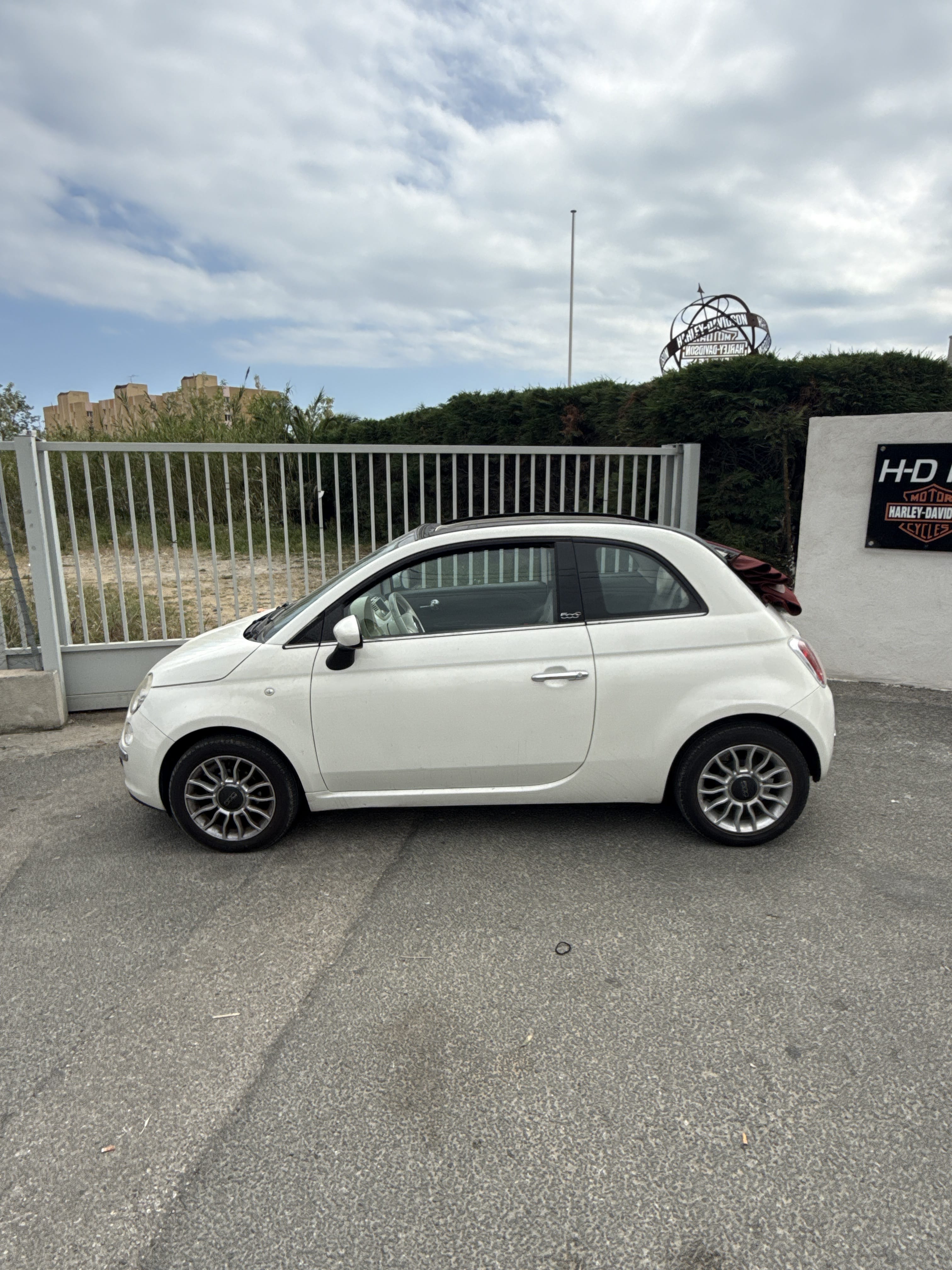 Fiat 500 C avec Climatisation