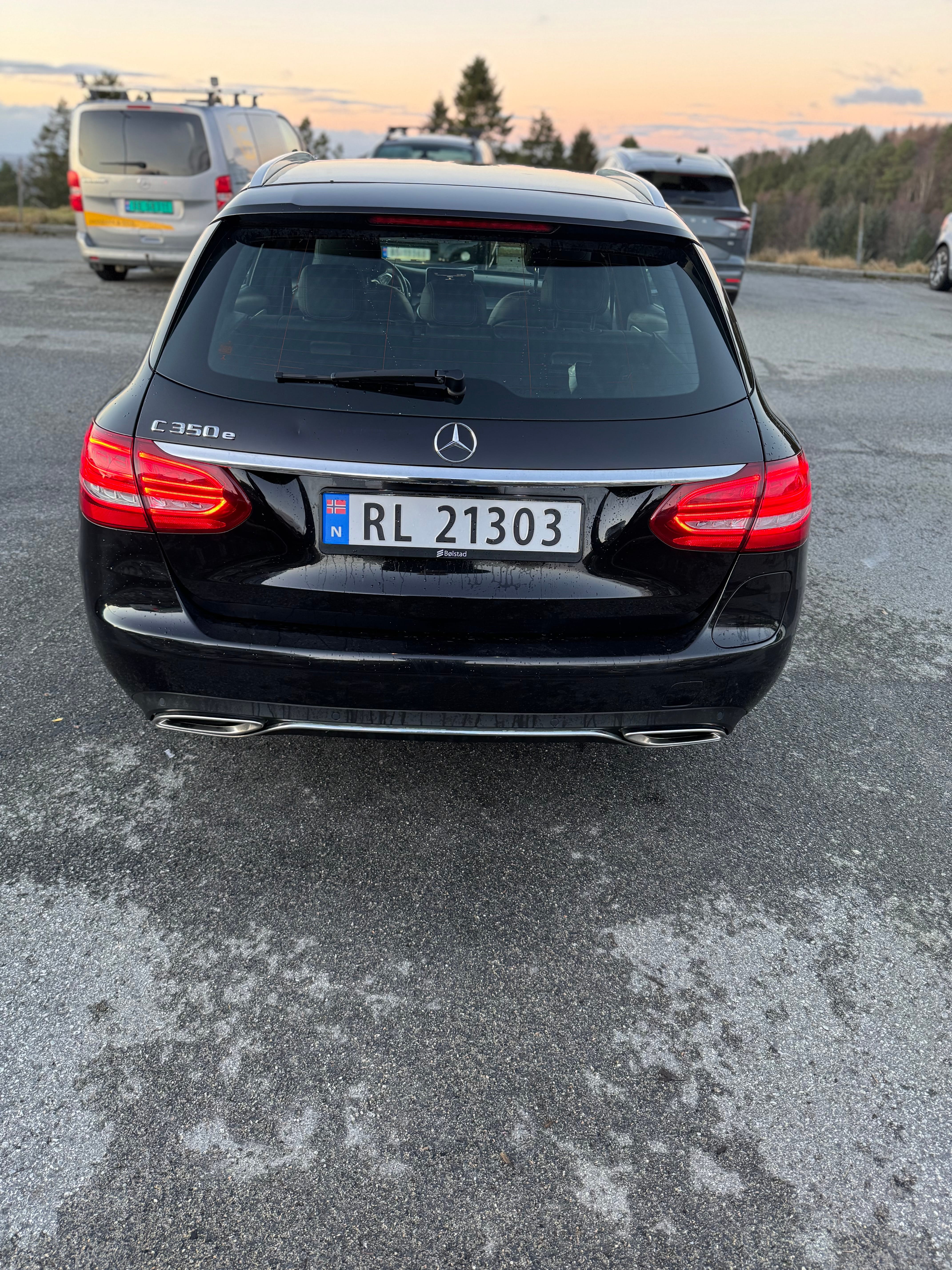 Mercedes-Benz C350e med GPS