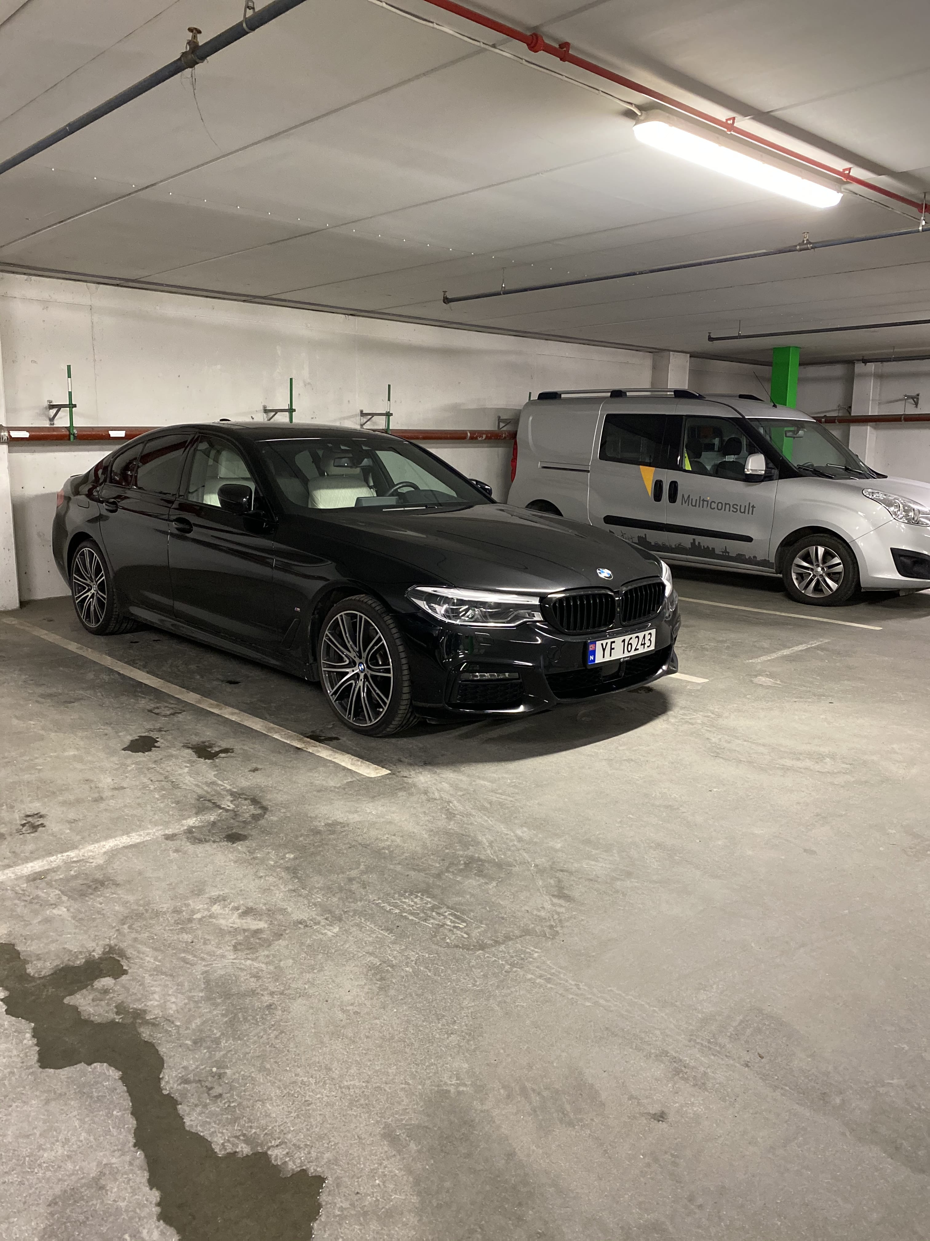 BMW 5-Serie med Aircondition