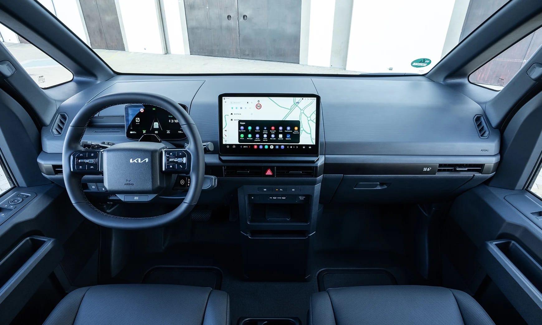 Kia PV5 med GPS