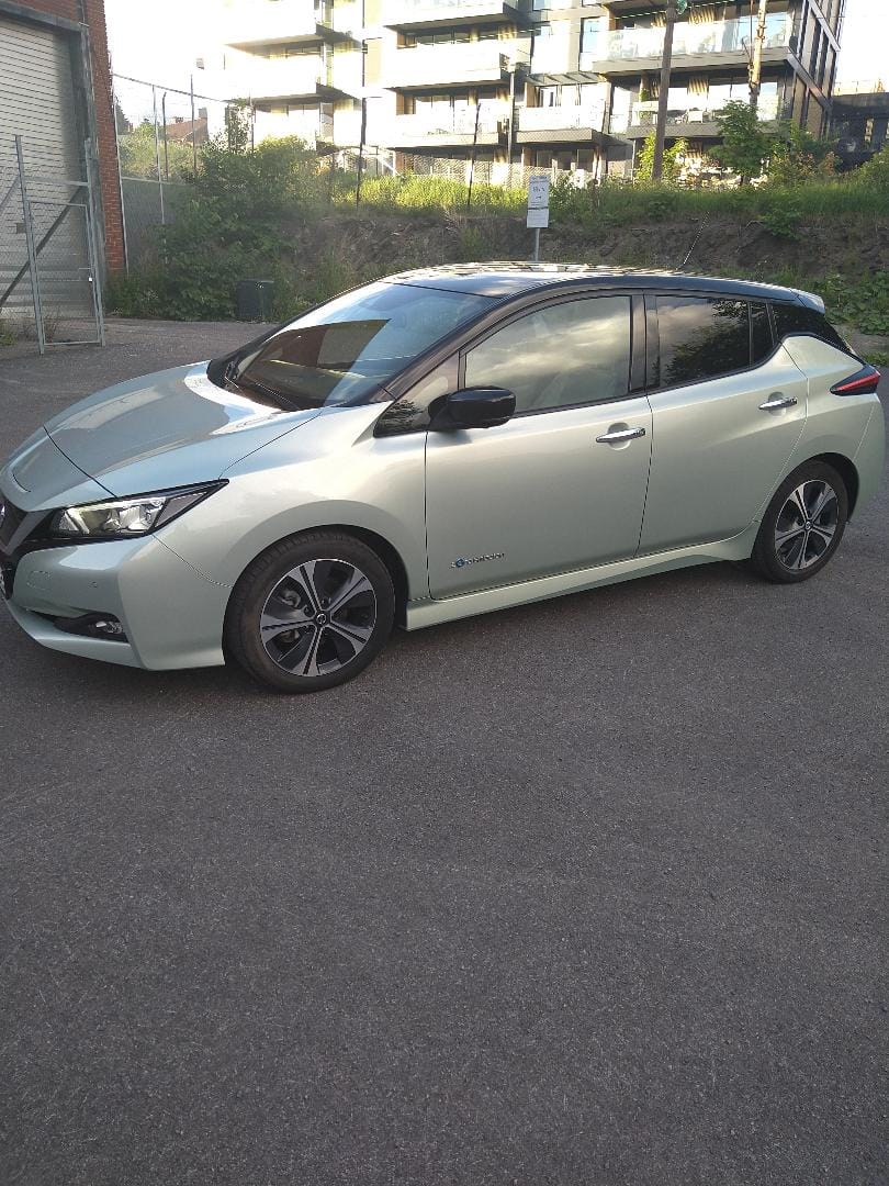 Nissan Leaf med GPS