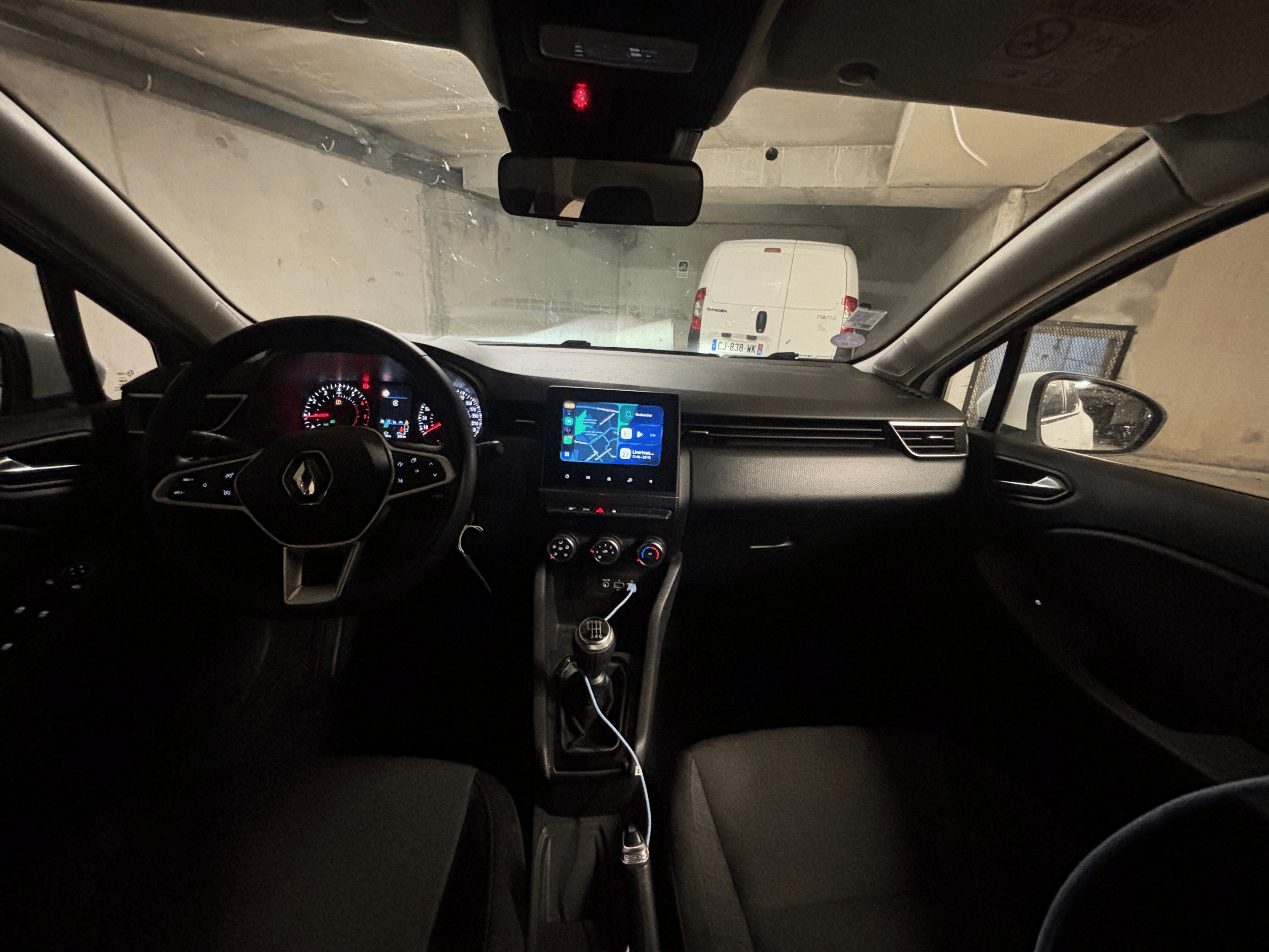 Renault Clio avec GPS