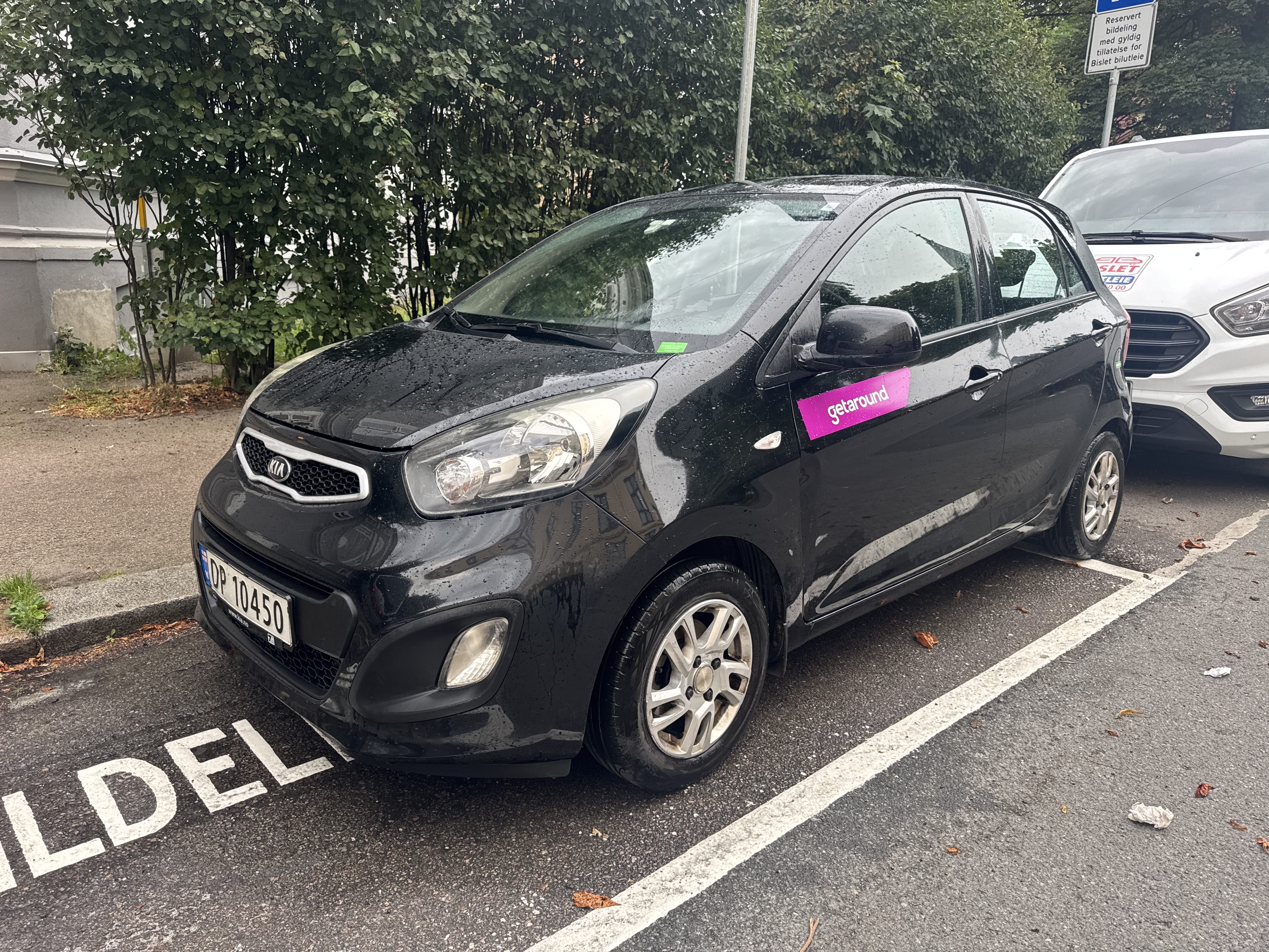 Kia Picanto, 2012, Blyfri 95