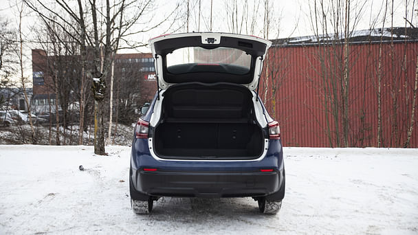 Nissan Qashqai med ekstra pedalsett til øvelseskjøring med Cruisekontroll