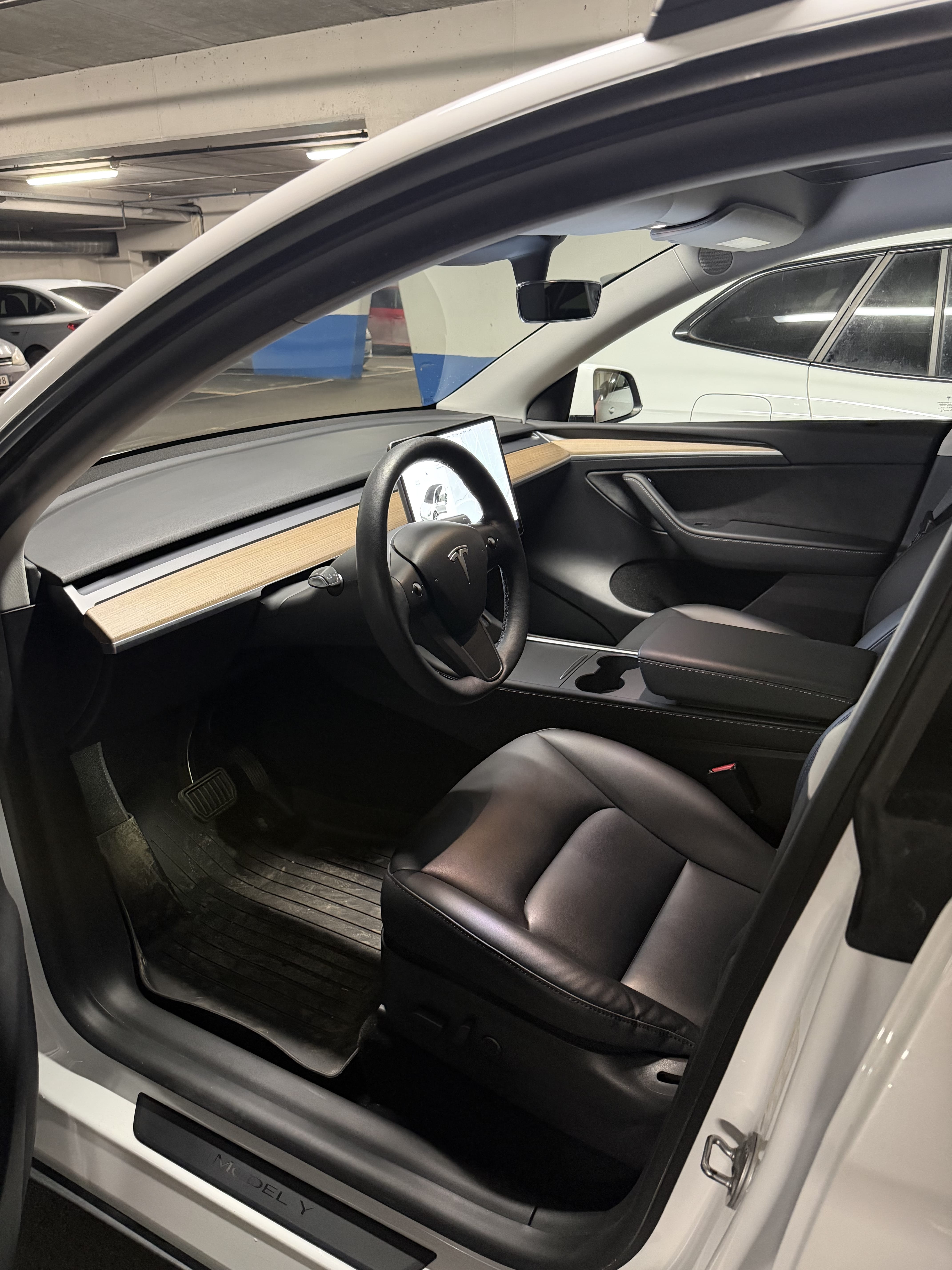 Tesla Model Y Long Range med Ryggekamera