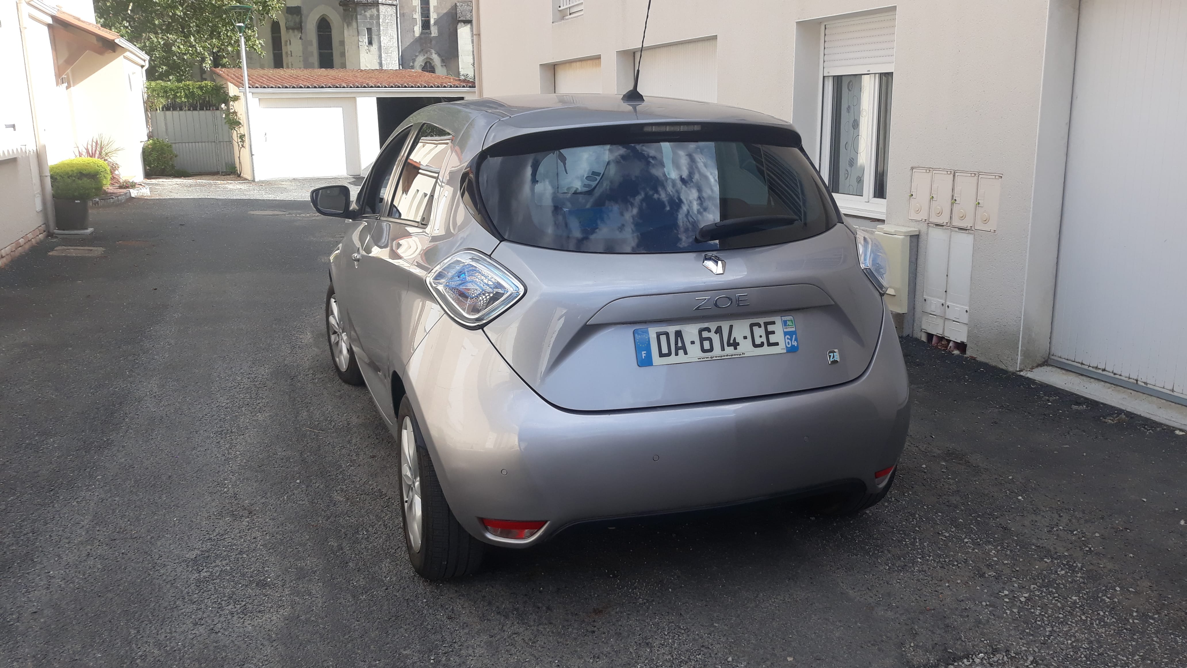 Renault ZOE avec GPS