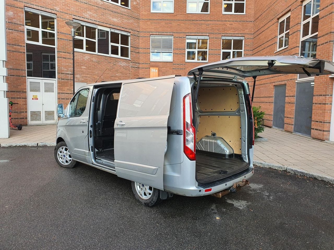 Ford Transit Custom Varebil med Lydinngang