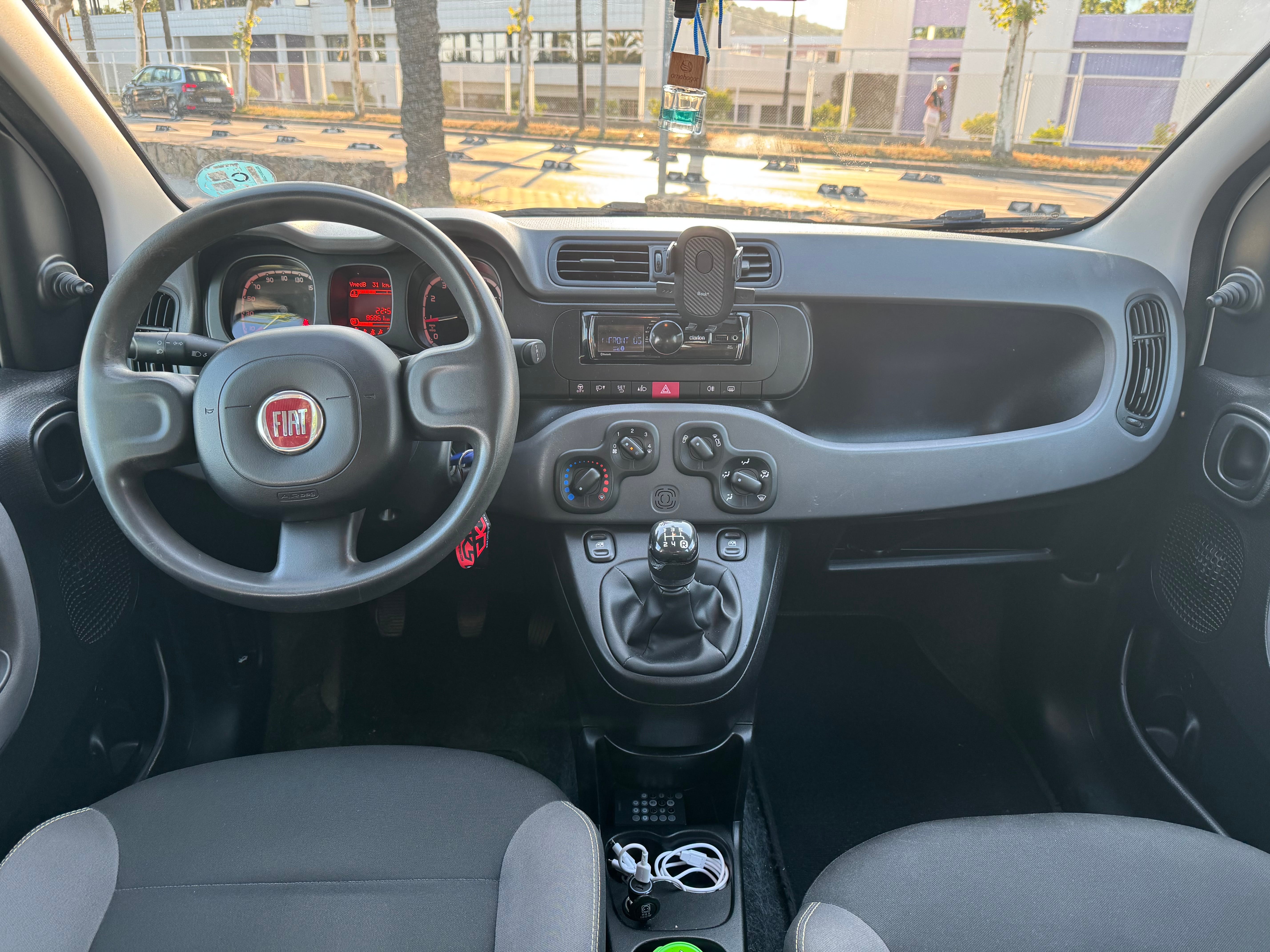 Fiat Panda med USB ladeuttak