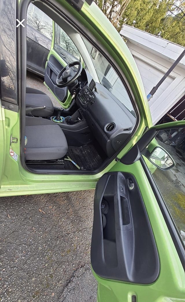 Skoda Citigo Green Tec mit Skiträger