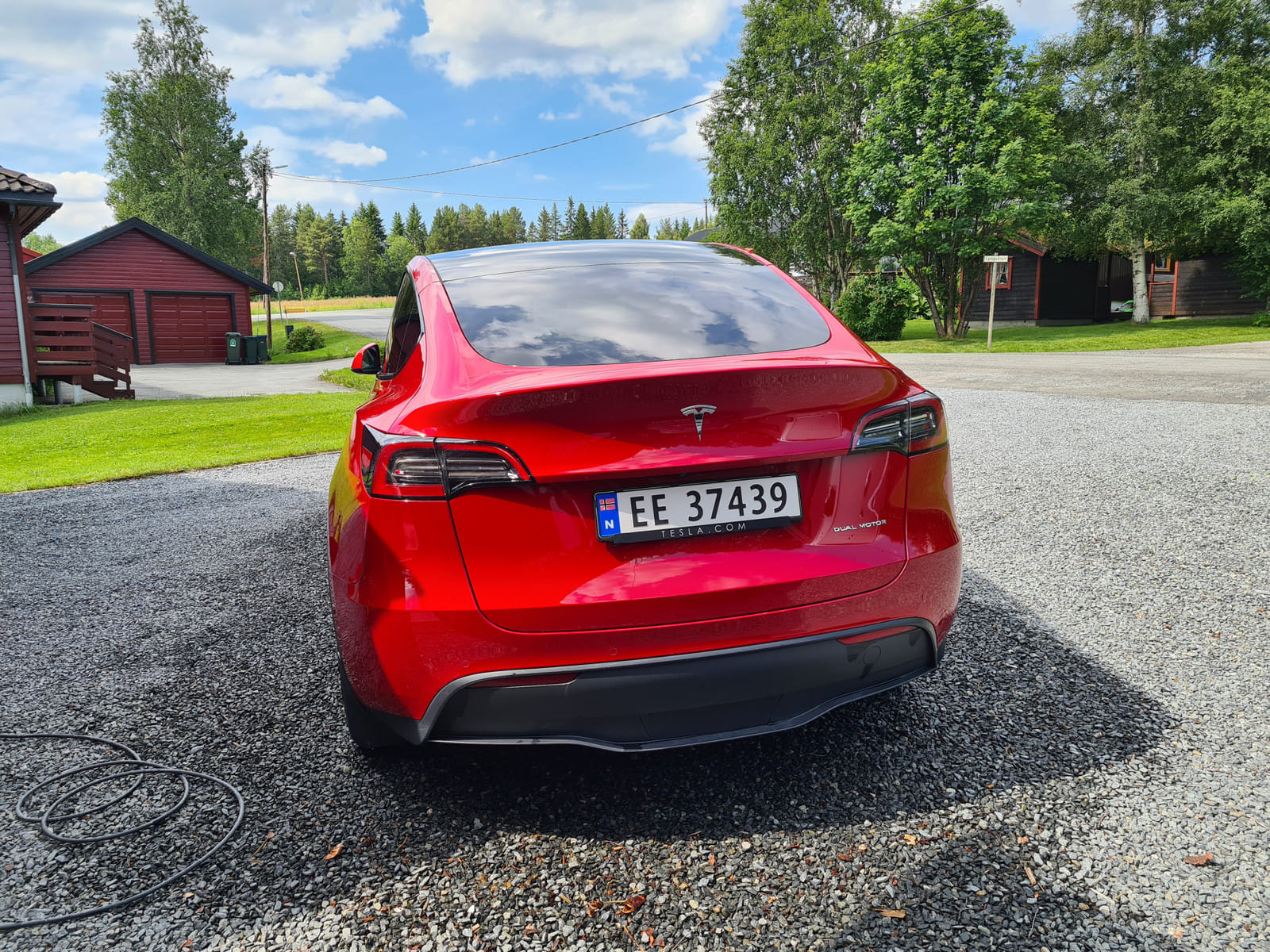 Tesla Model Y Long Range with Backup camera
