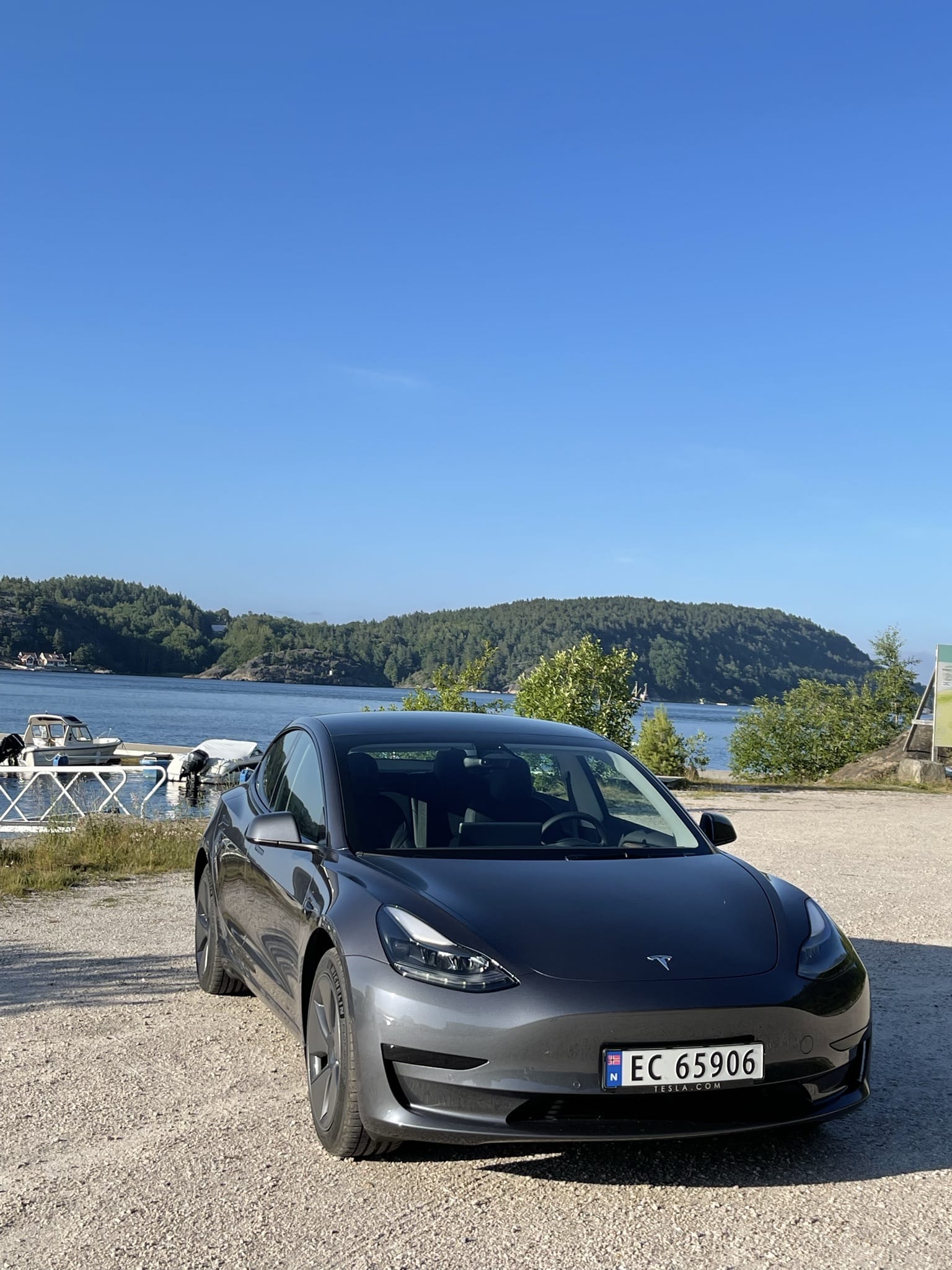 Tesla Model 3 Standard Range Plus med GPS