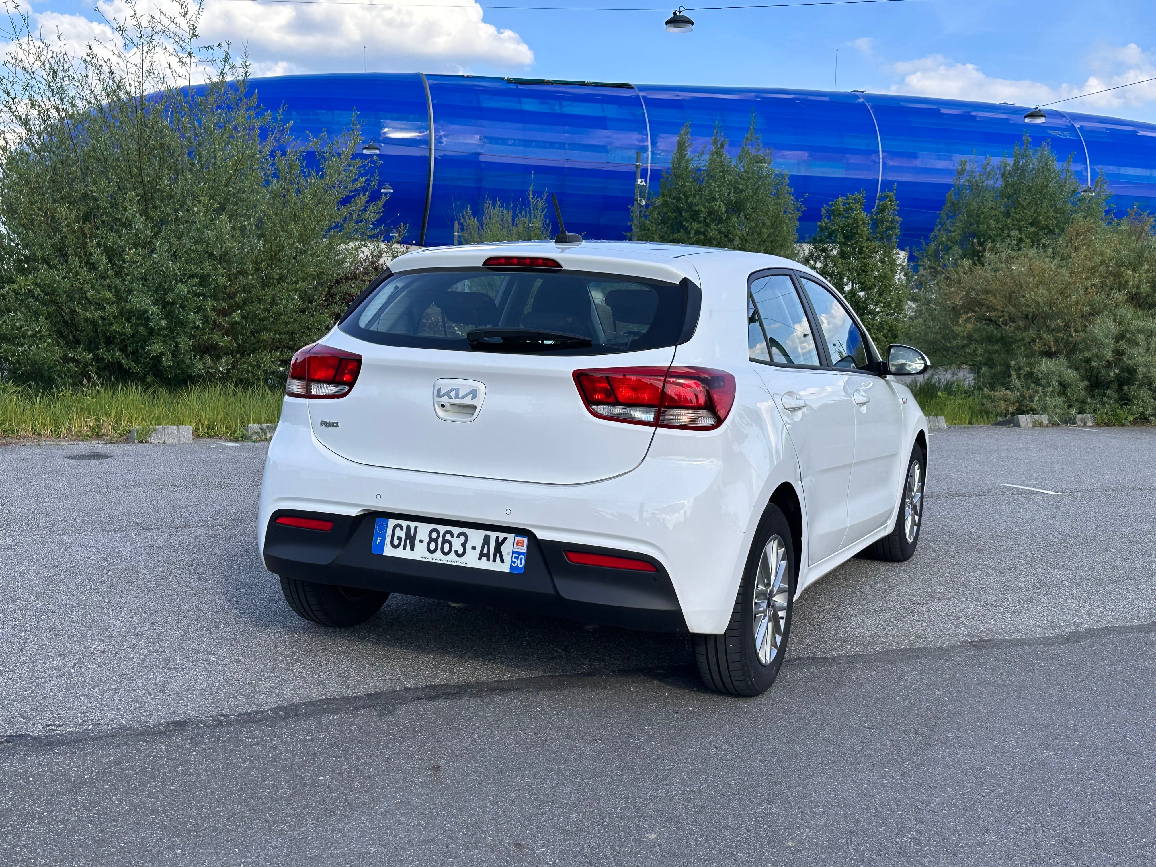 Kia Rio mit Rückfahrkamera