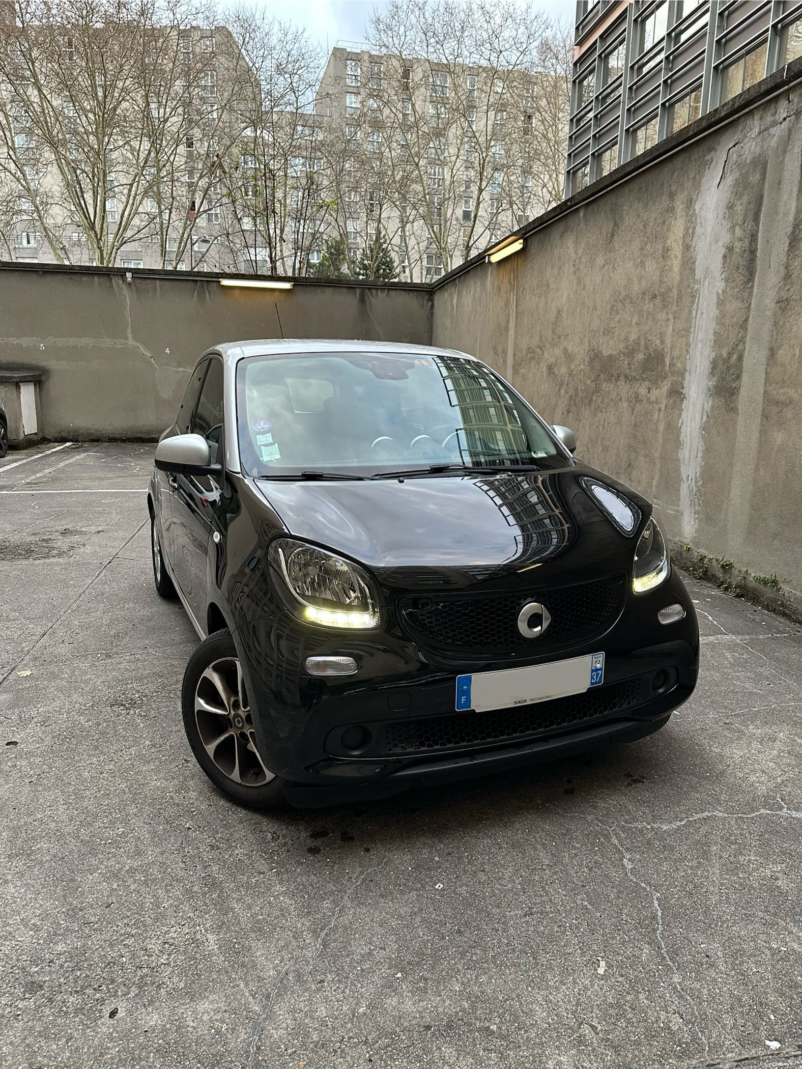 Smart Forfour avec GPS