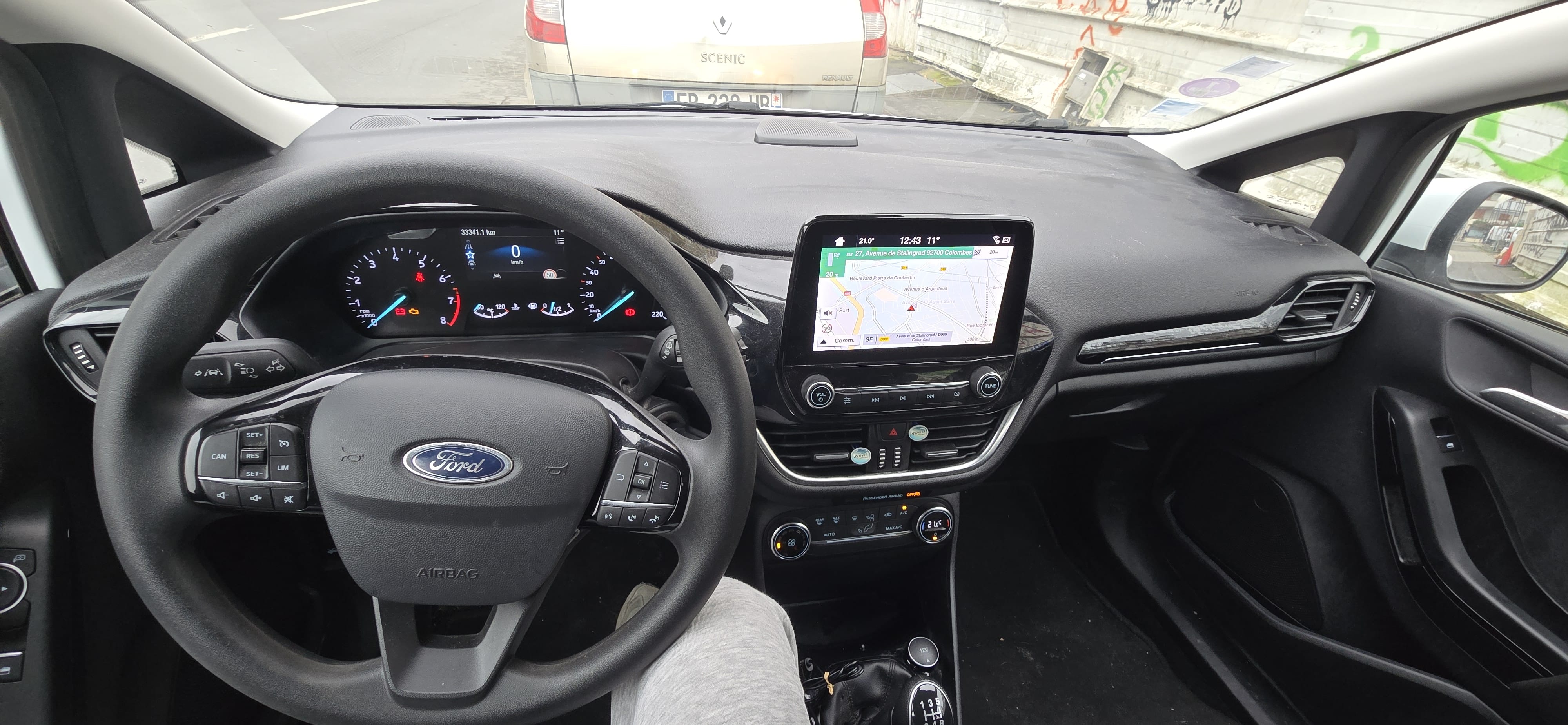 Ford Fiesta avec Android Auto