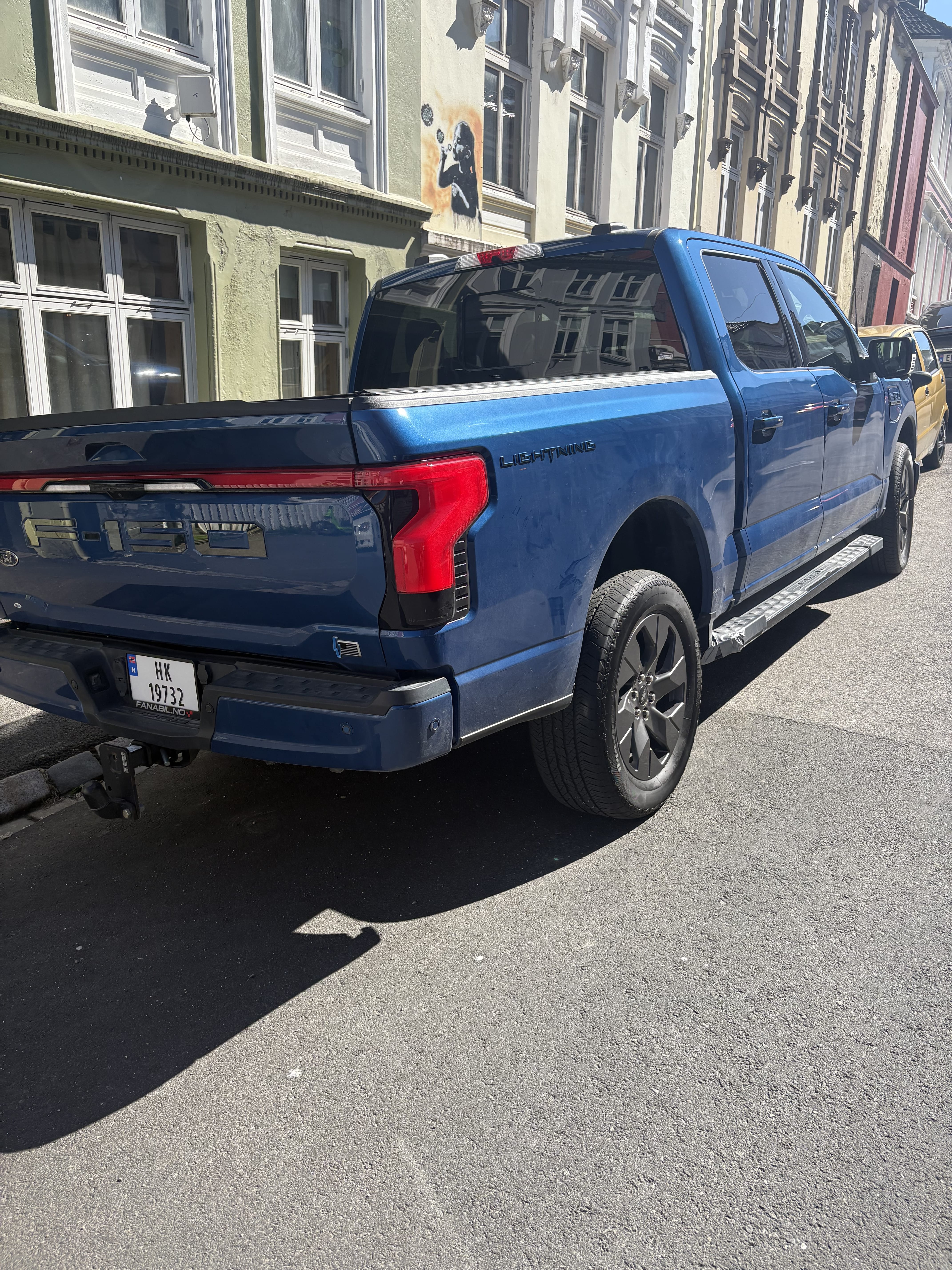 Ford F-150 Lightning Lariat med Ryggekamera