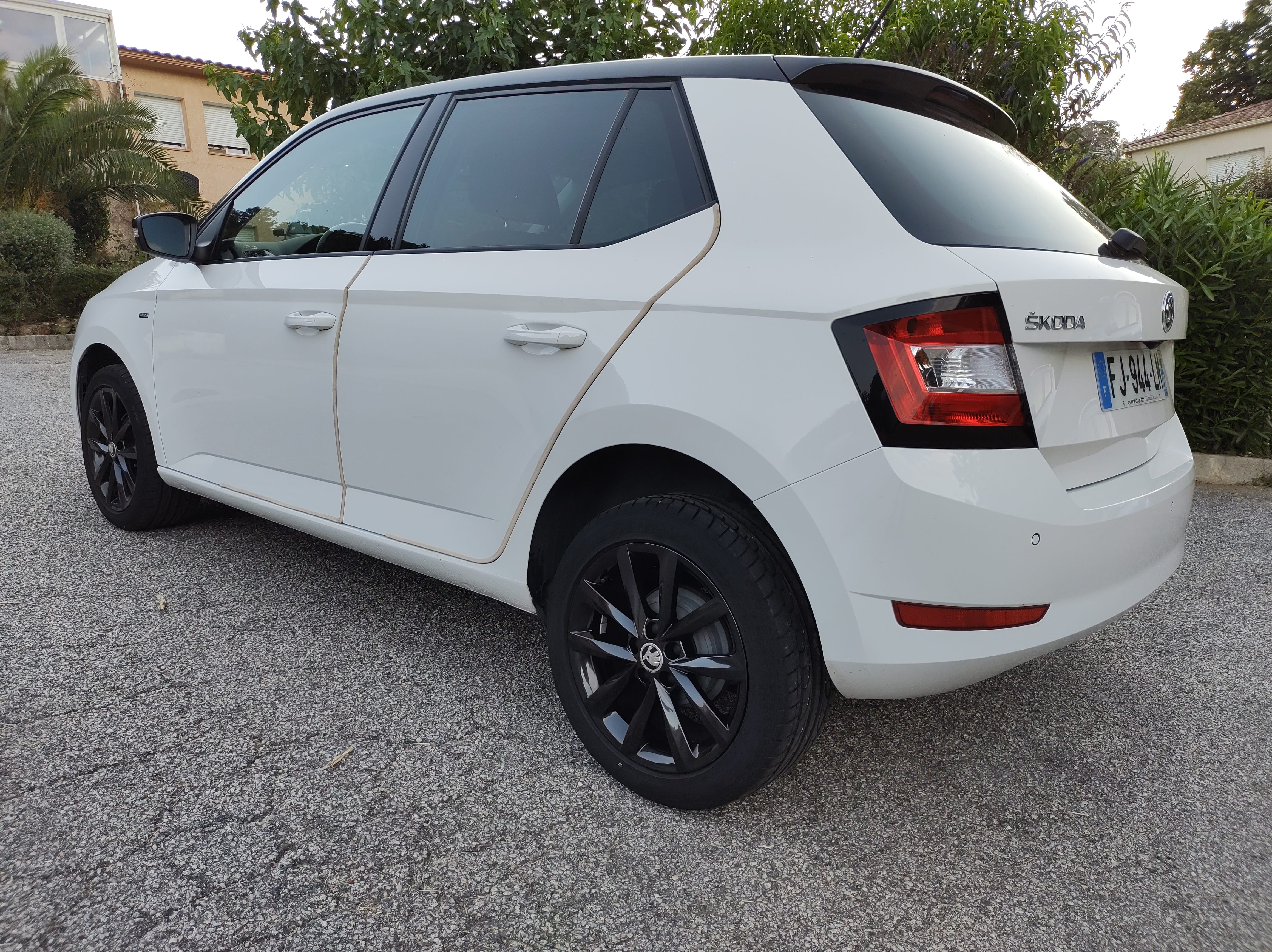 Skoda Fabia avec GPS