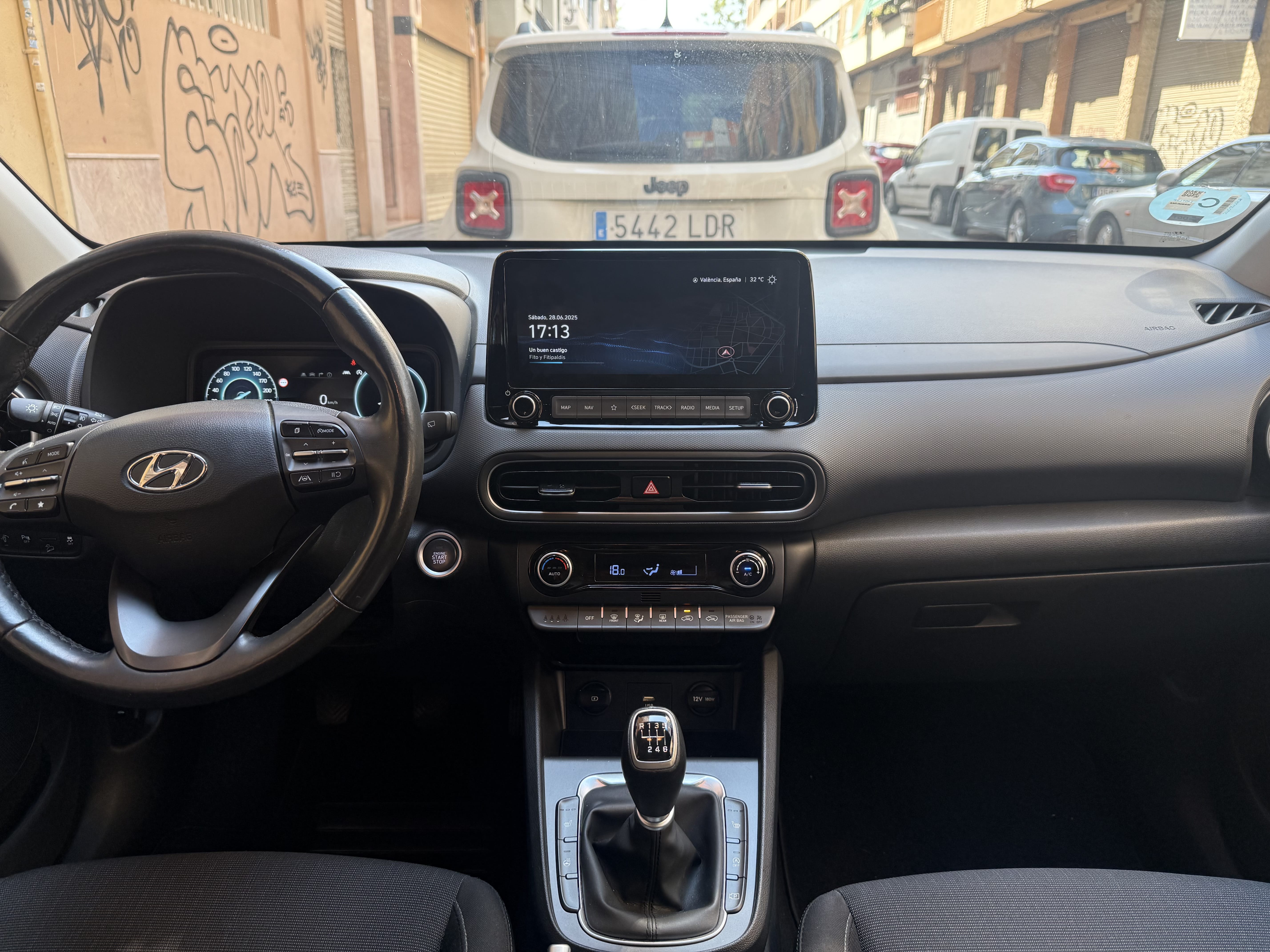 Hyundai Kona con GPS
