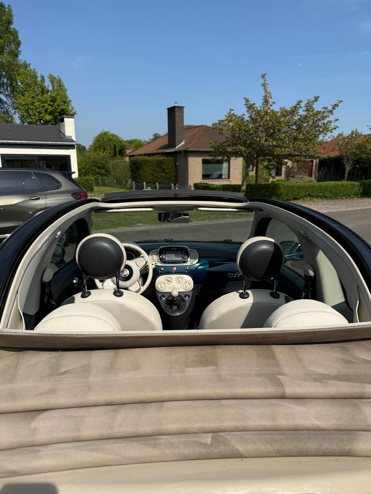 Fiat 500 C met GPS