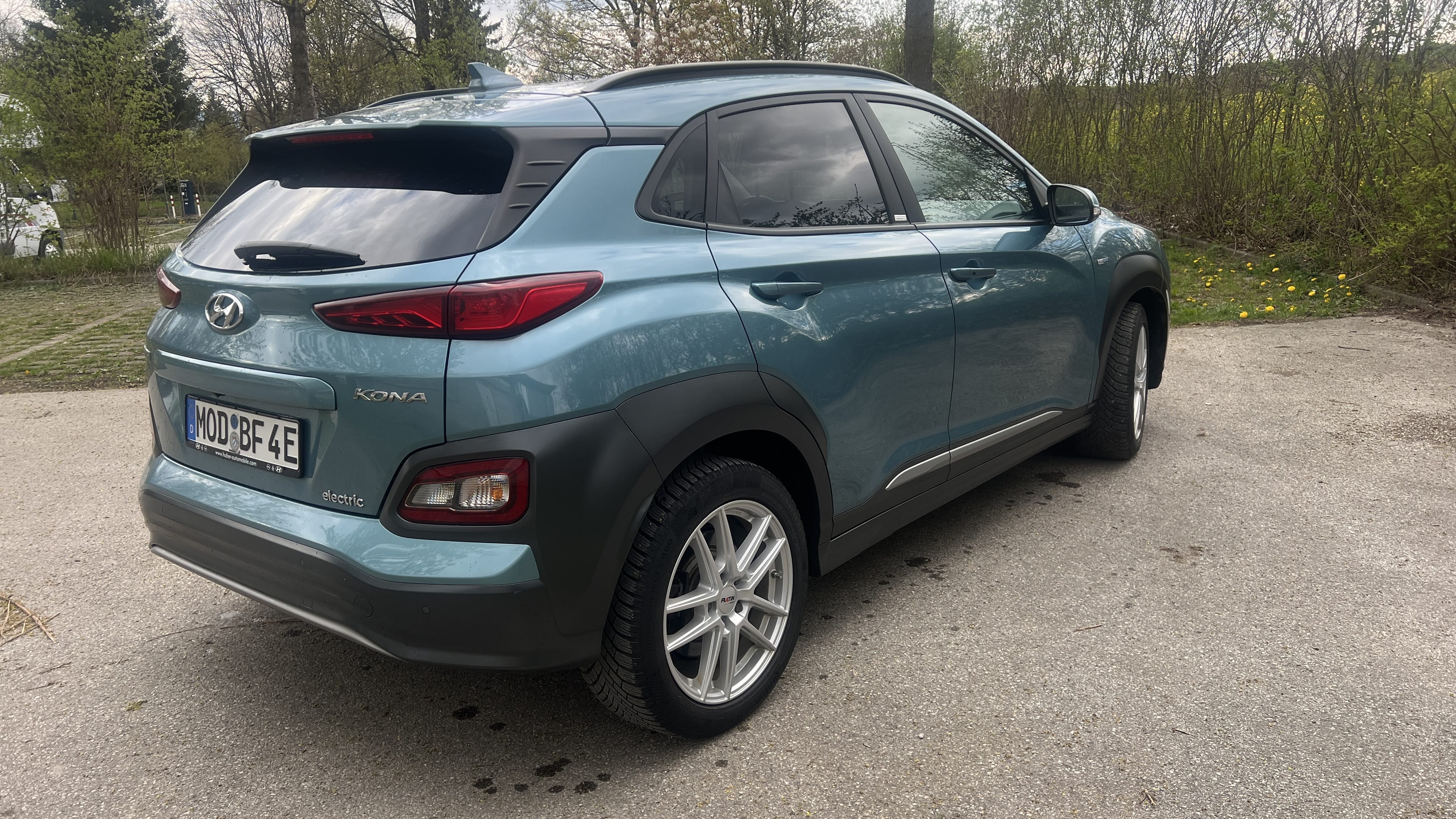 Hyundai Kona Electric mit Rückfahrkamera