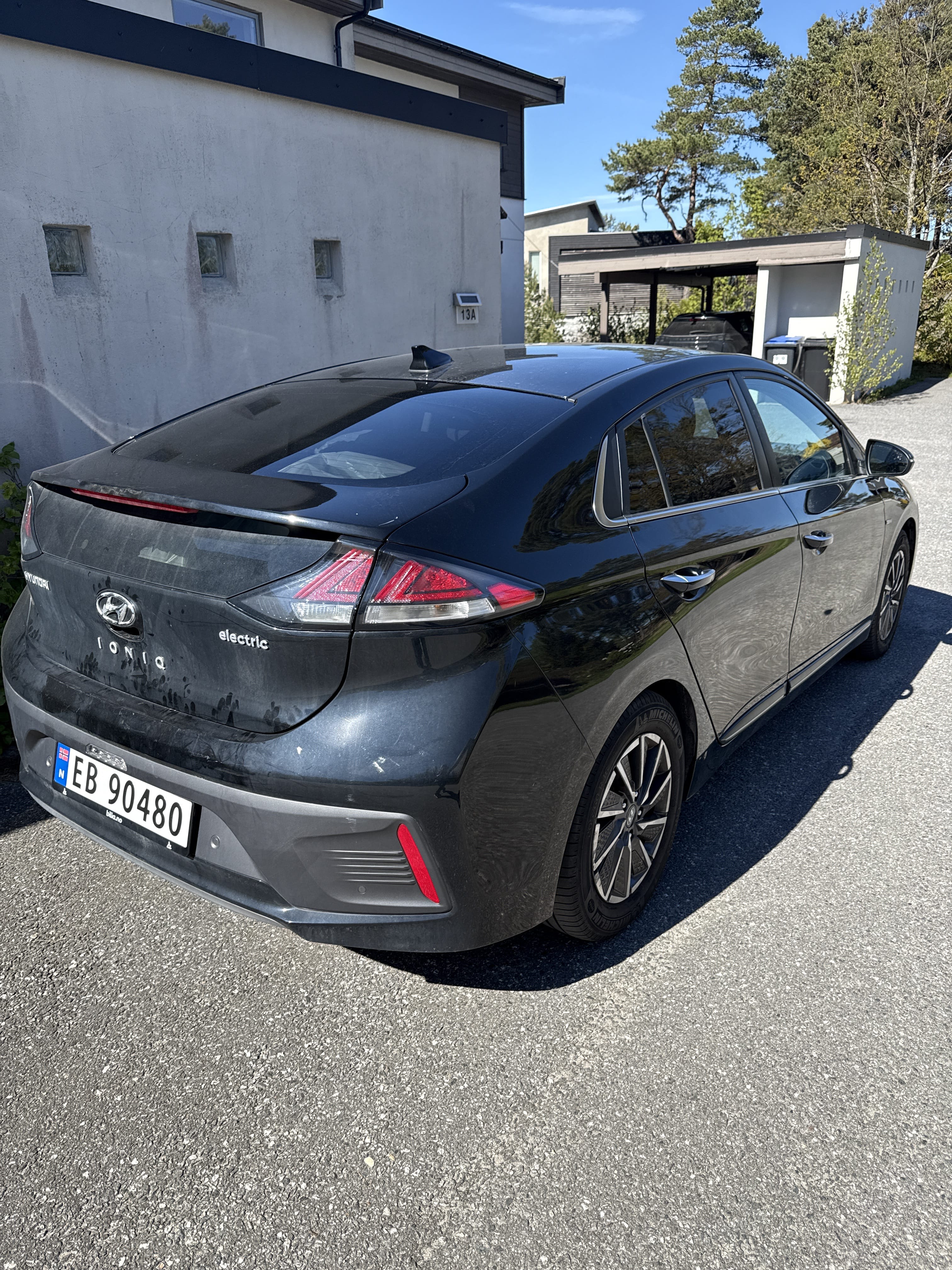 Hyundai Ioniq med Ryggekamera