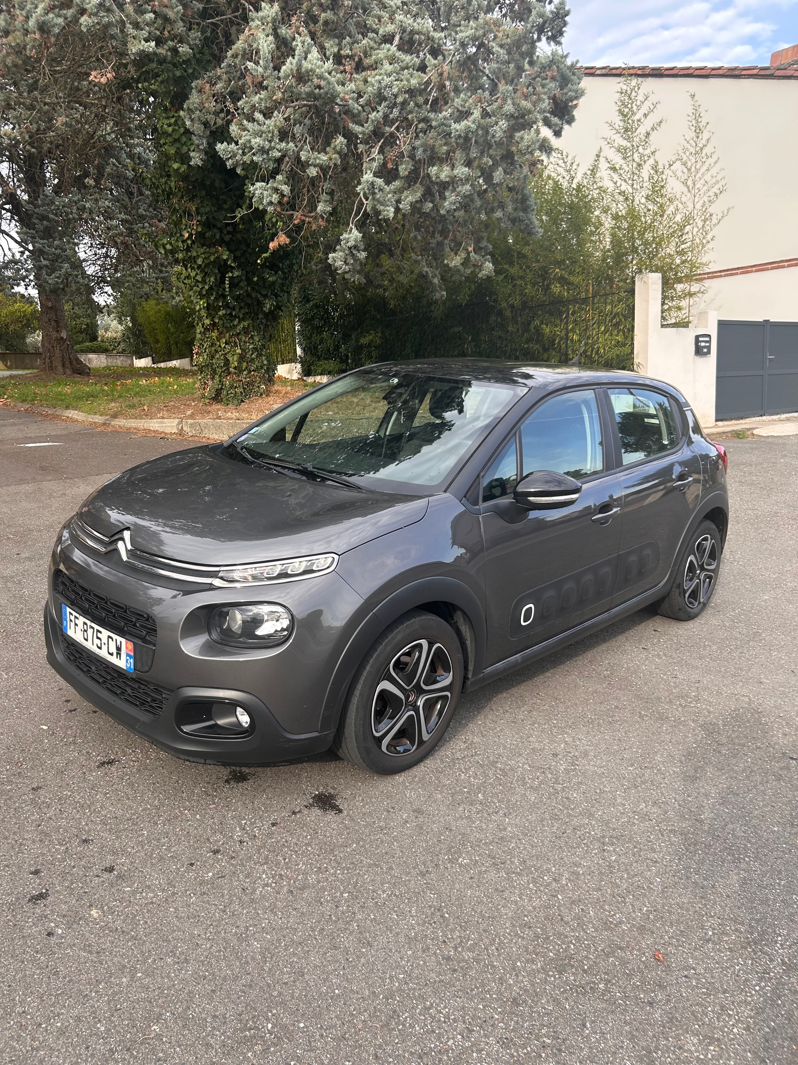 Citroen C3 1.2 2019 Aéroport Toulouse TLS, 2019, Essence 95