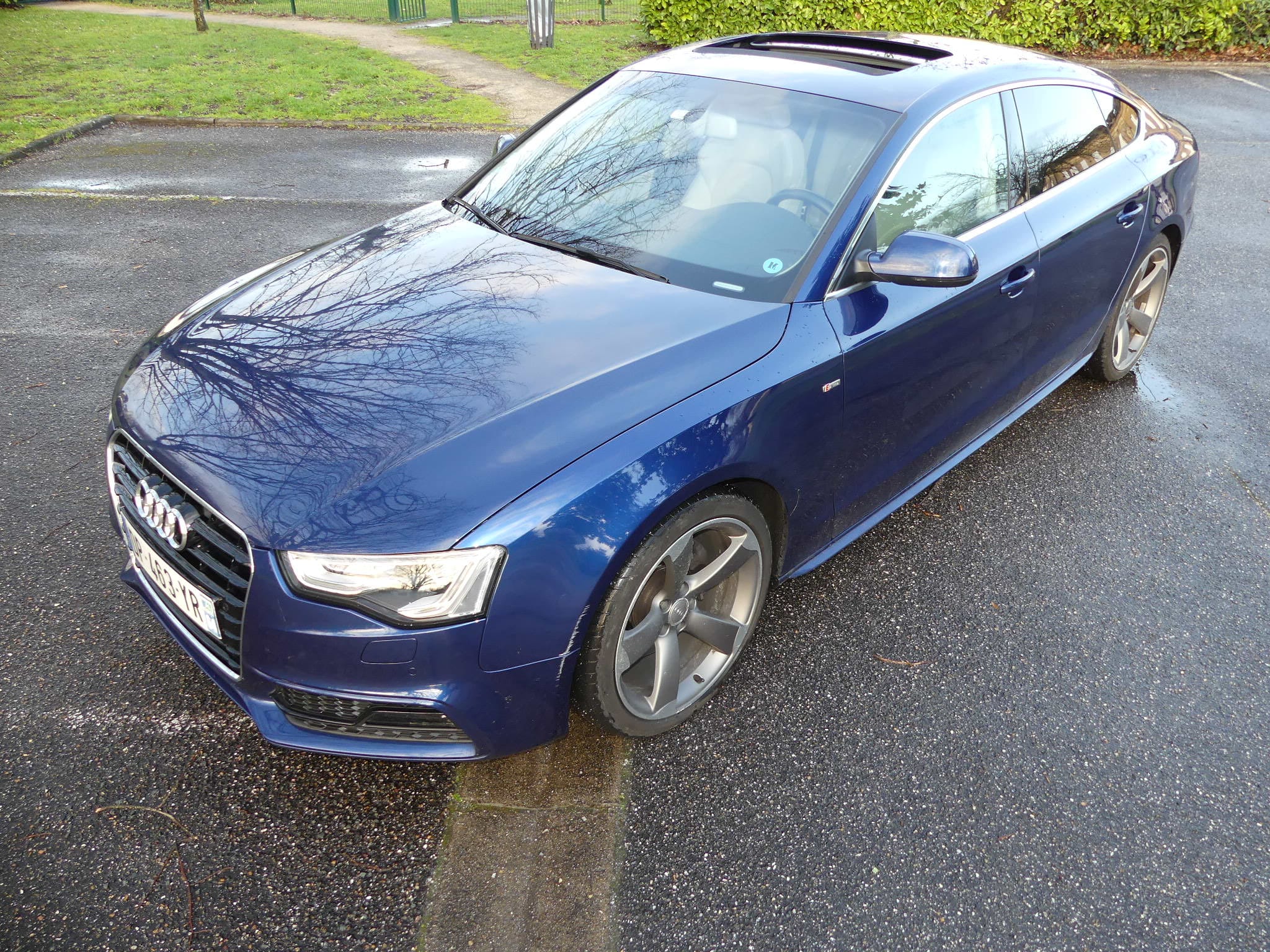 Audi A5 Sportback 2.0 TDI 190CH QUATTRO S-LINE, 2014, Diesel, automatique