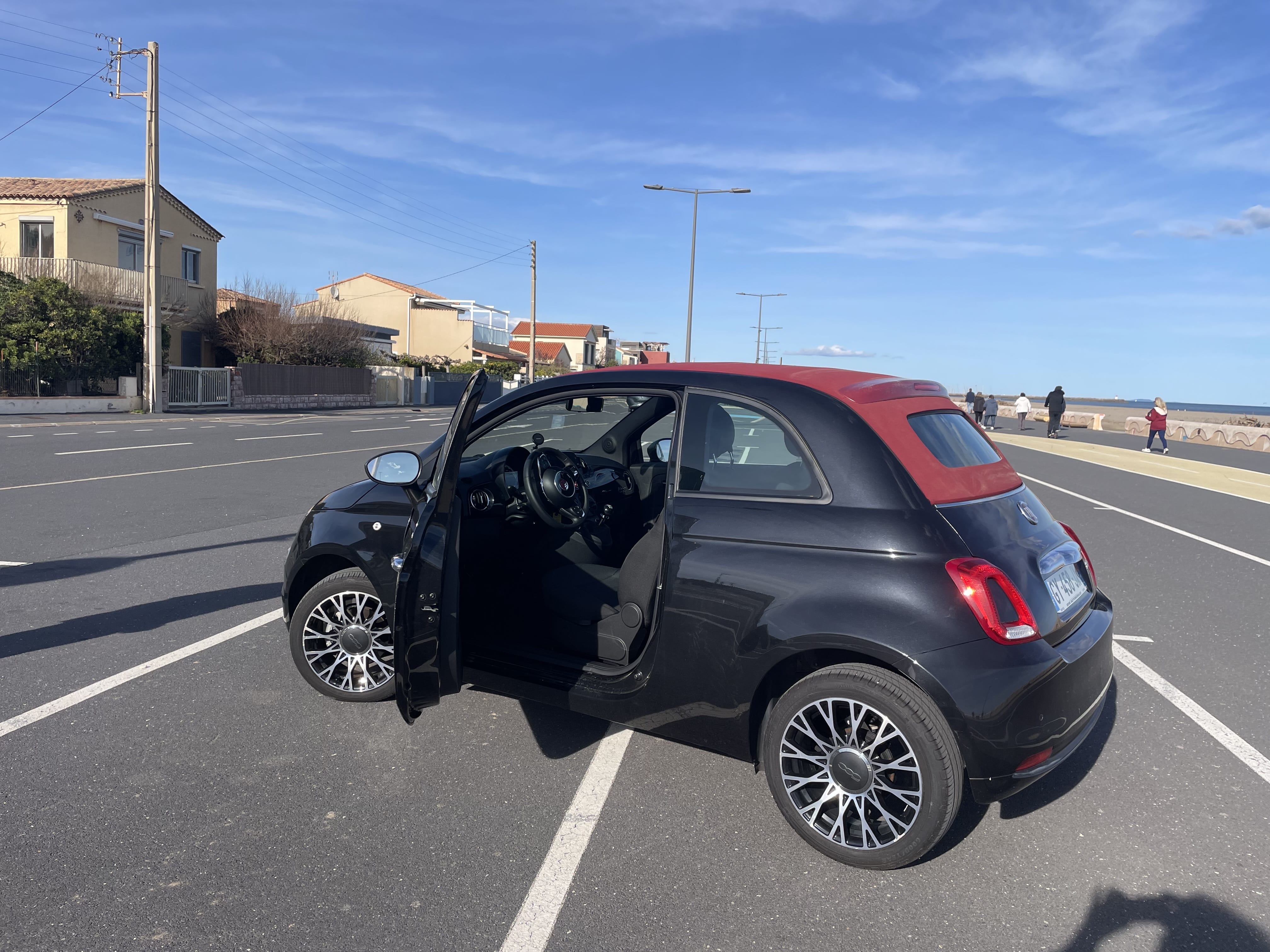 Fiat 500 C avec Climatisation