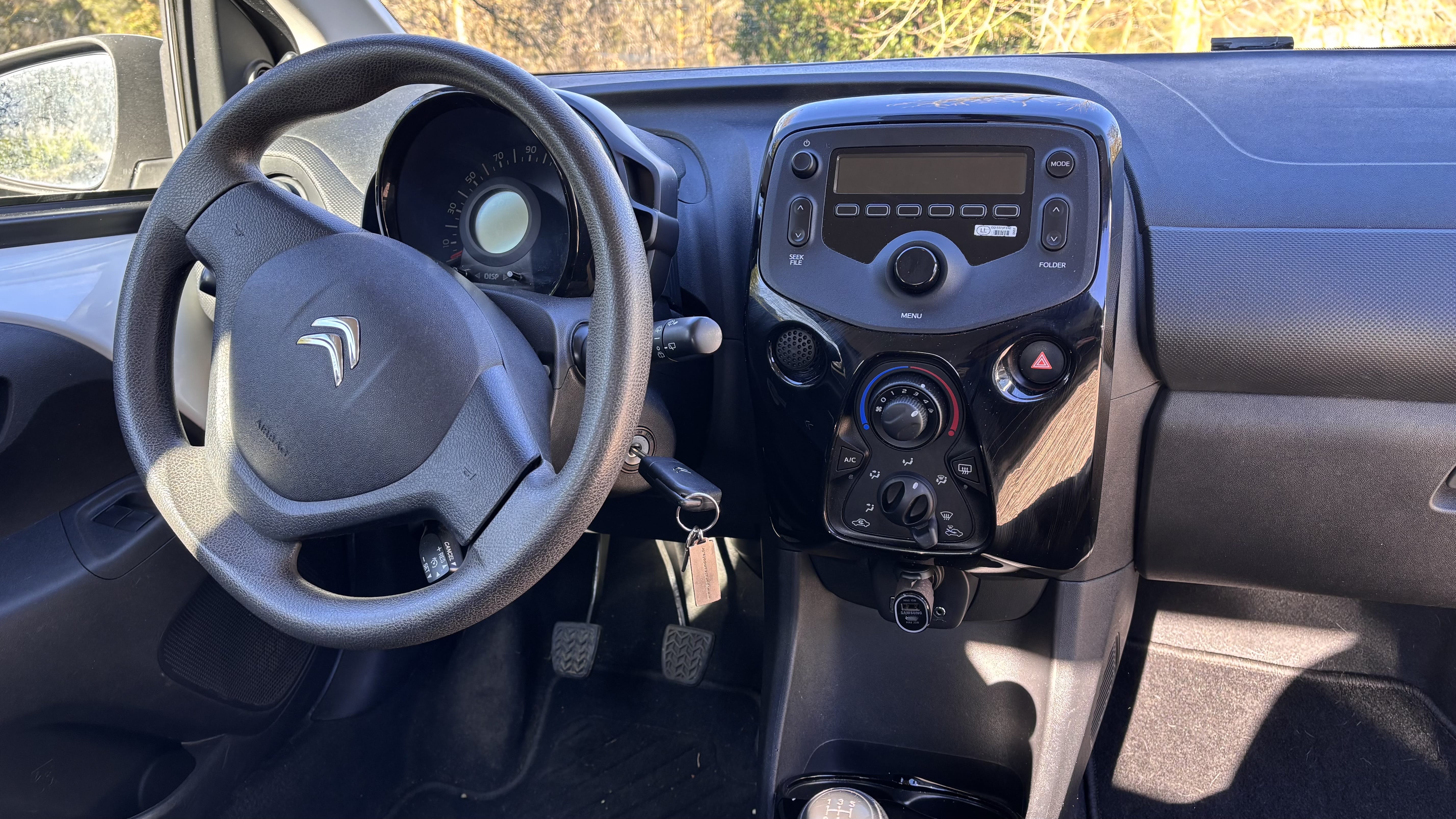 Citroen C1 avec Entrée audio / iPod
