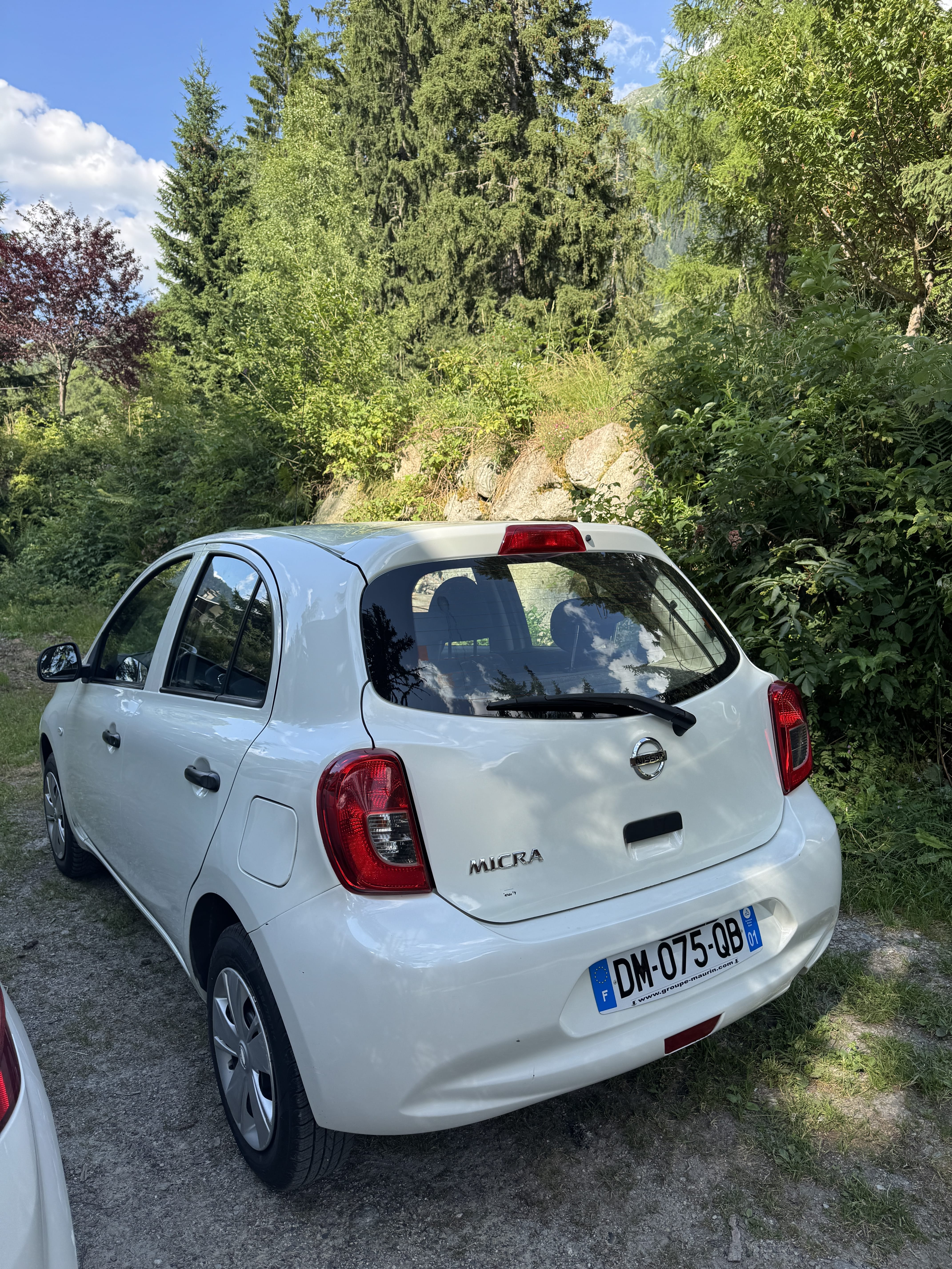 Nissan Micra avec Pneus neige