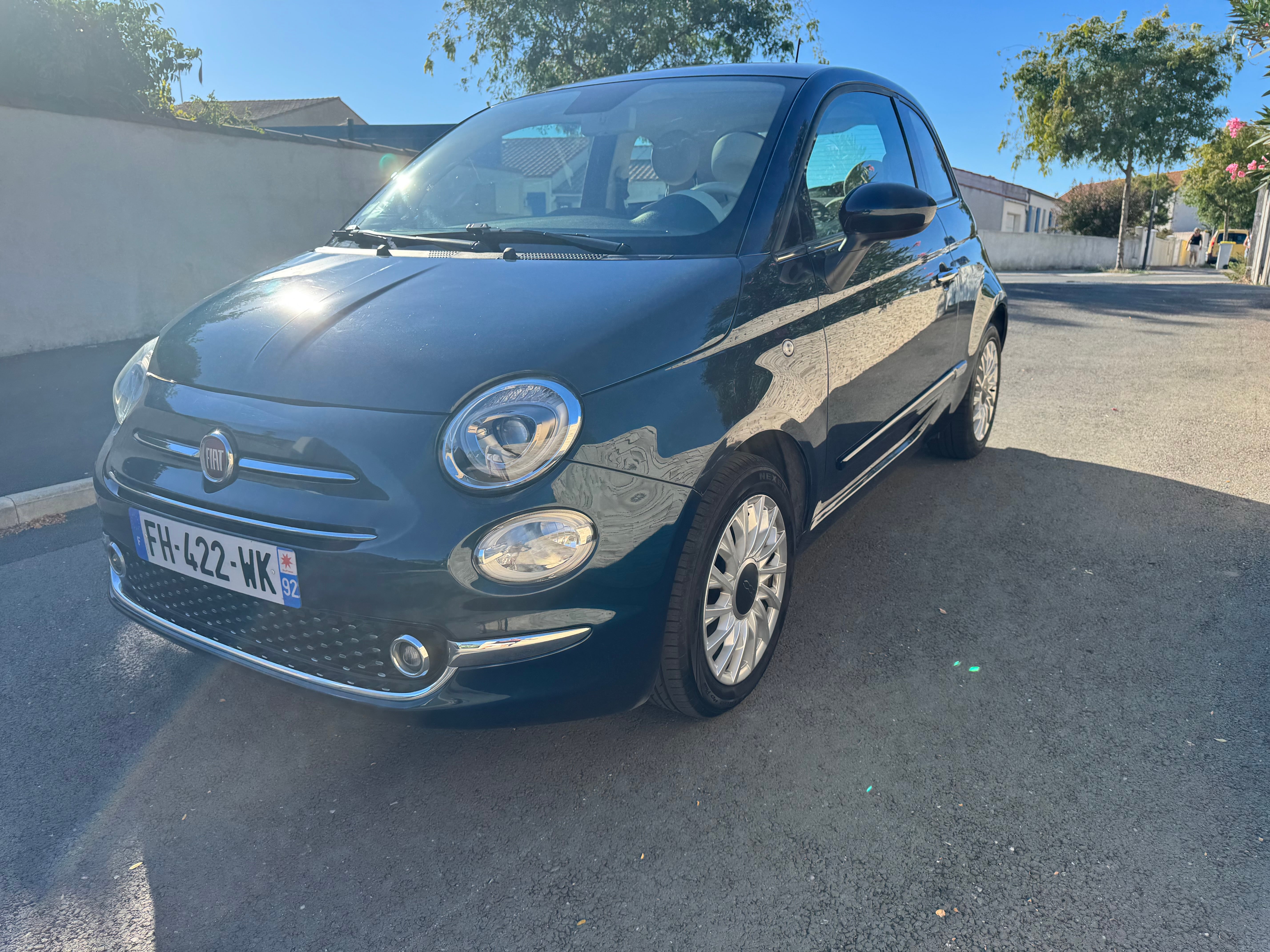 Fiat 500 LOUNGE TOIT PANORAMIQUE, 2019, Essence 95