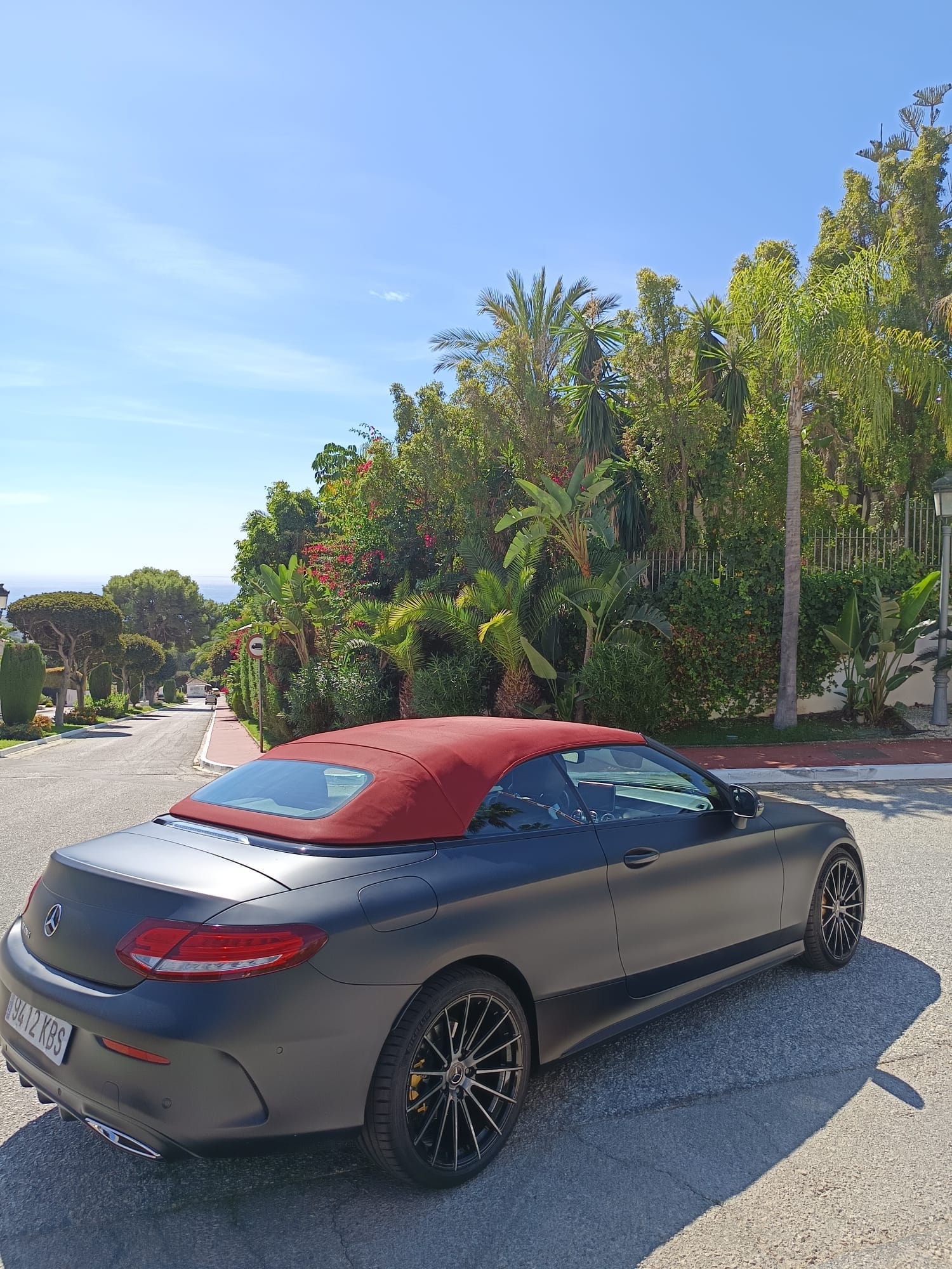 Mercedes-Benz Clase C Cabrio con Silla infantil