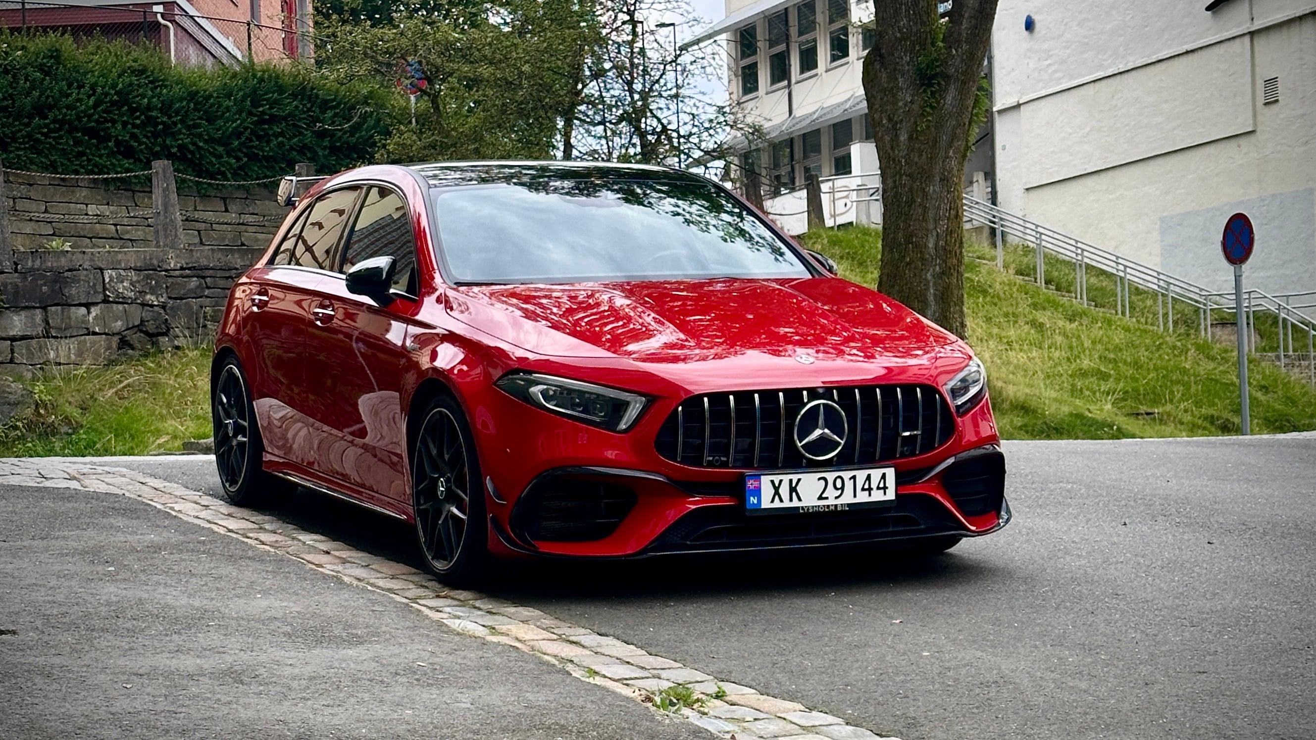 Mercedes-Benz A-Klasse AMG A45S med Aircondition