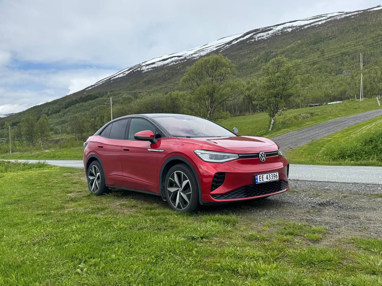 Volkswagen ID.5 met Autostoel baby