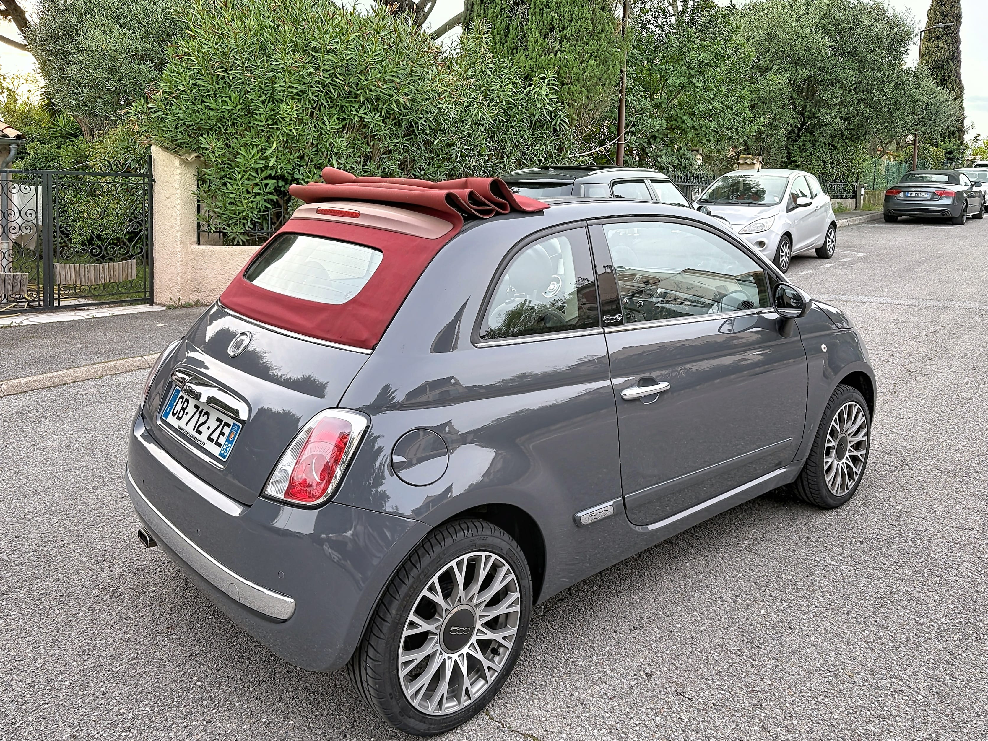 Fiat 500 C avec Climatisation