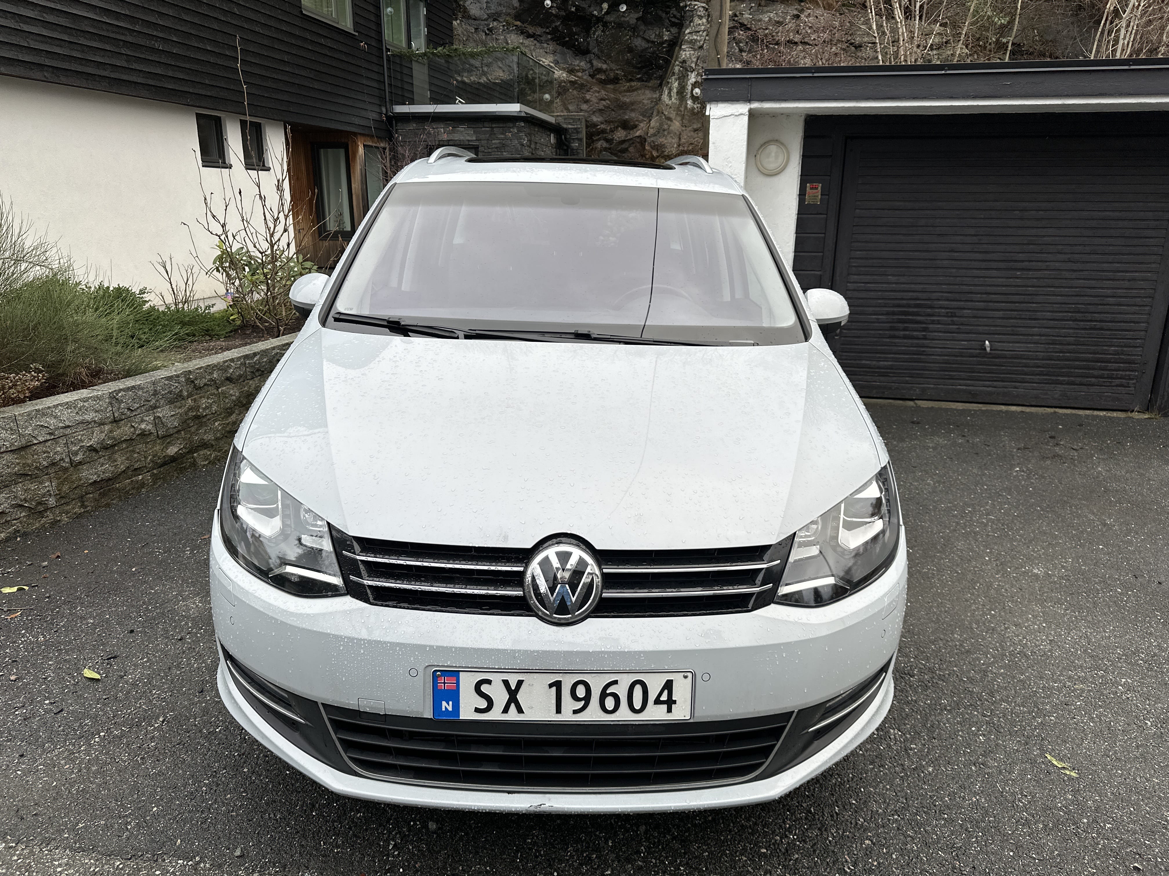 Volkswagen Sharan med Apple CarPlay
