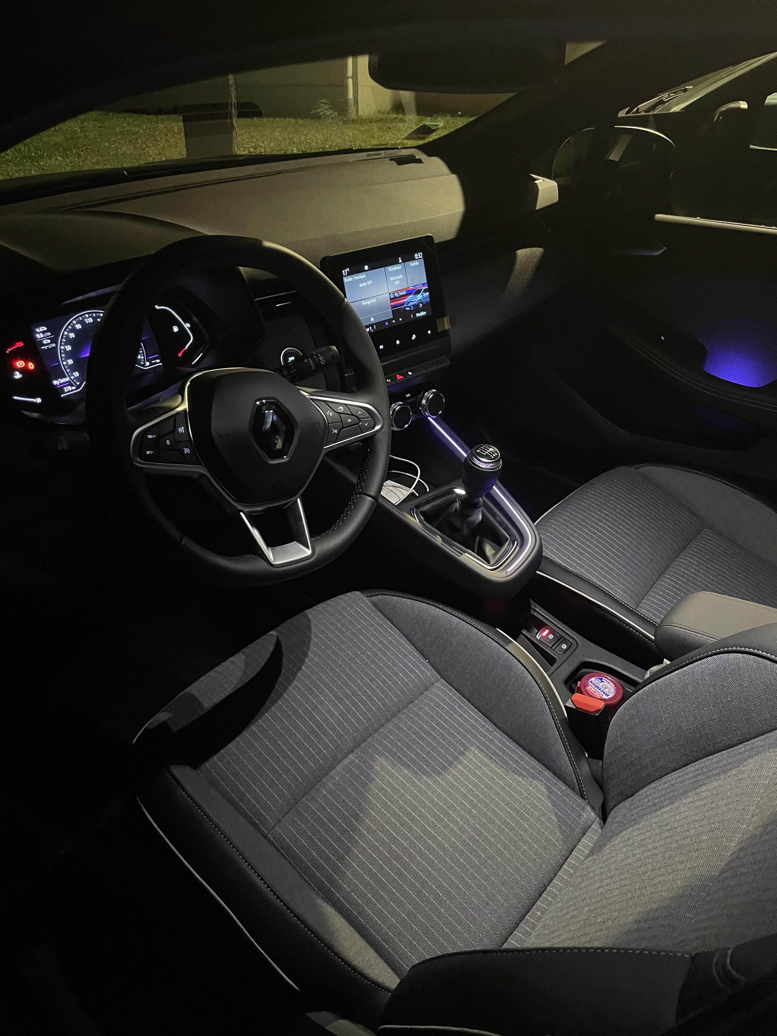 Renault Clio avec Dashcam