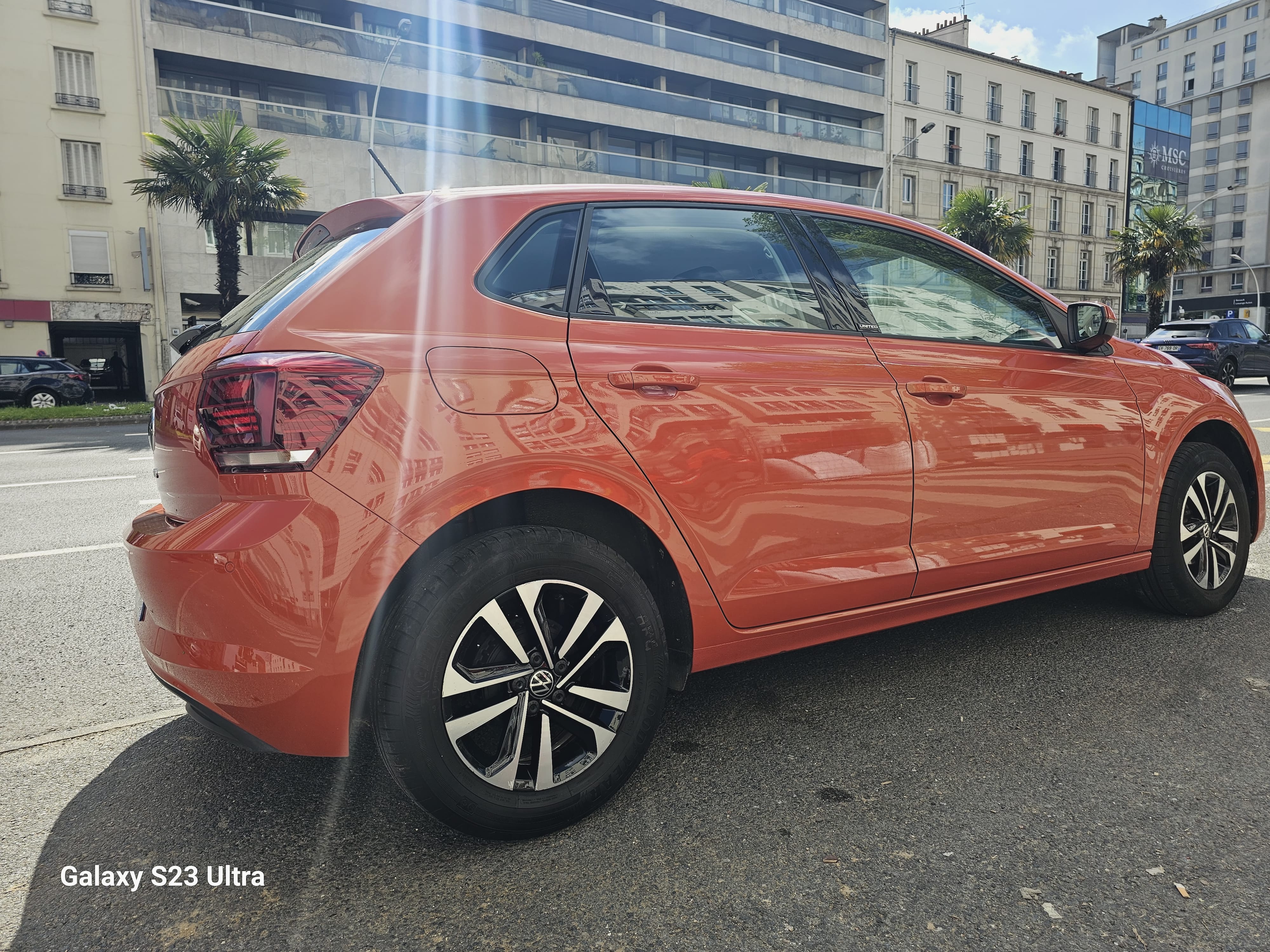 Volkswagen Polo avec Apple CarPlay