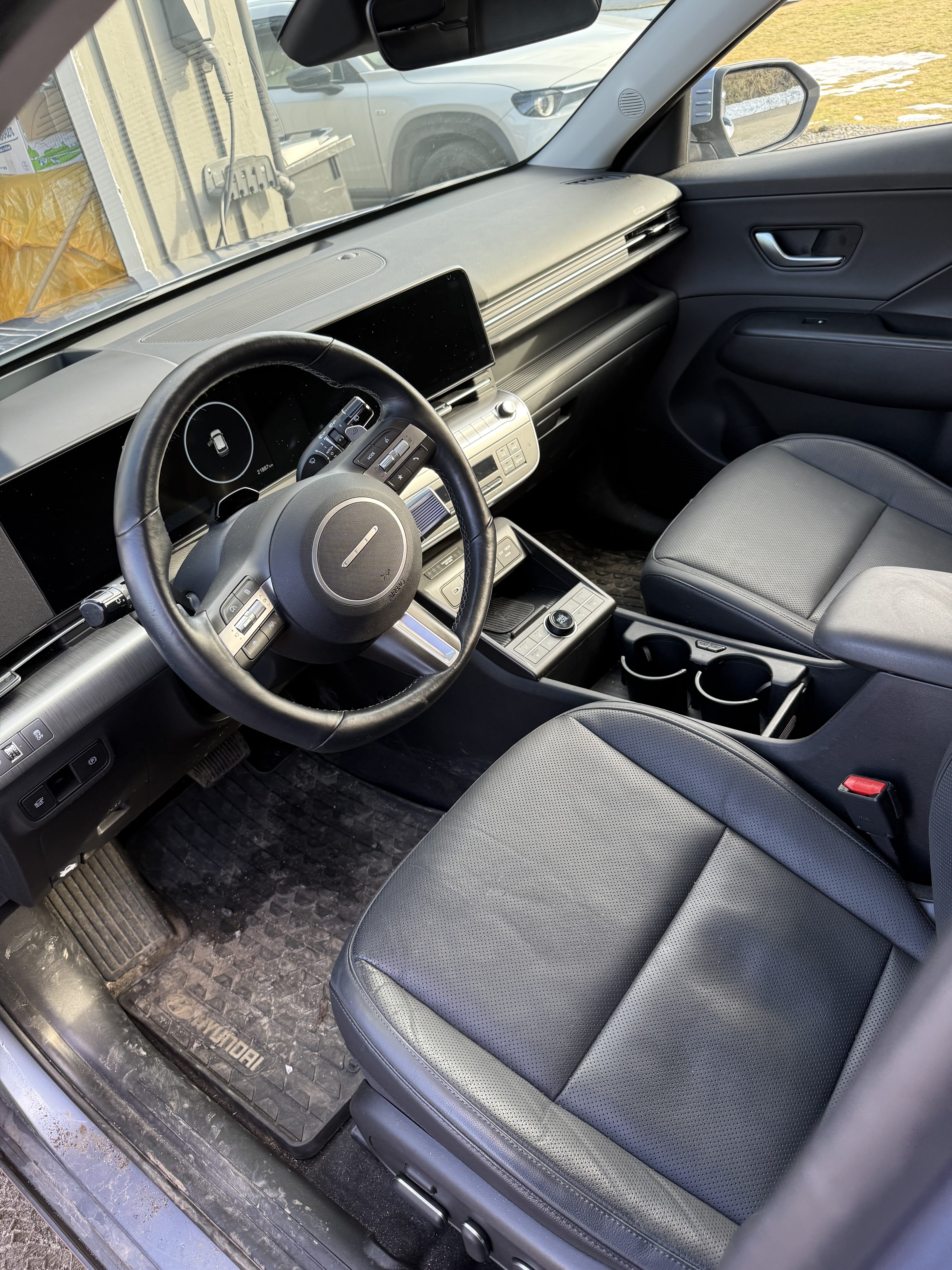 Hyundai Kona Electric med GPS