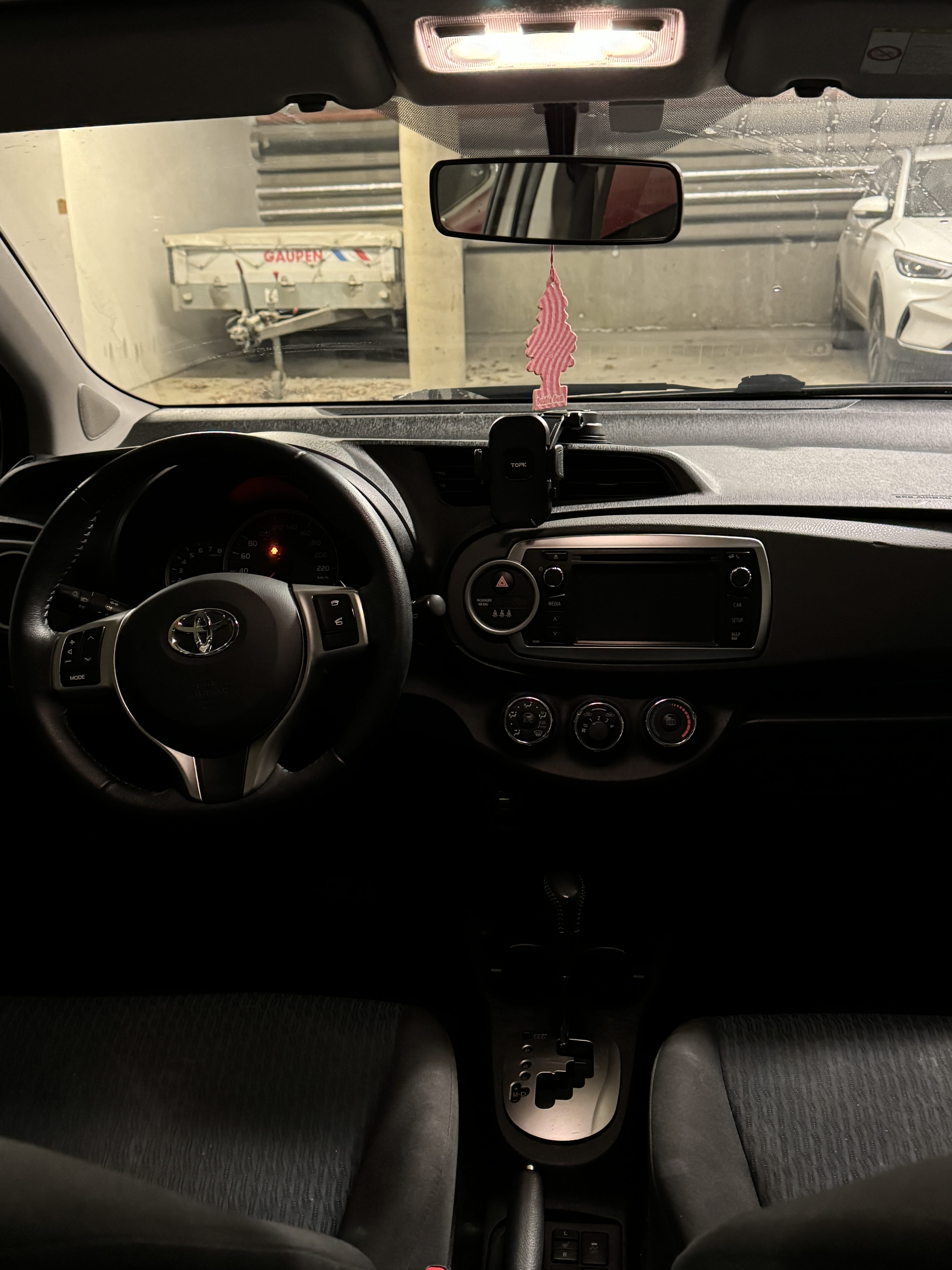 Toyota Yaris med GPS