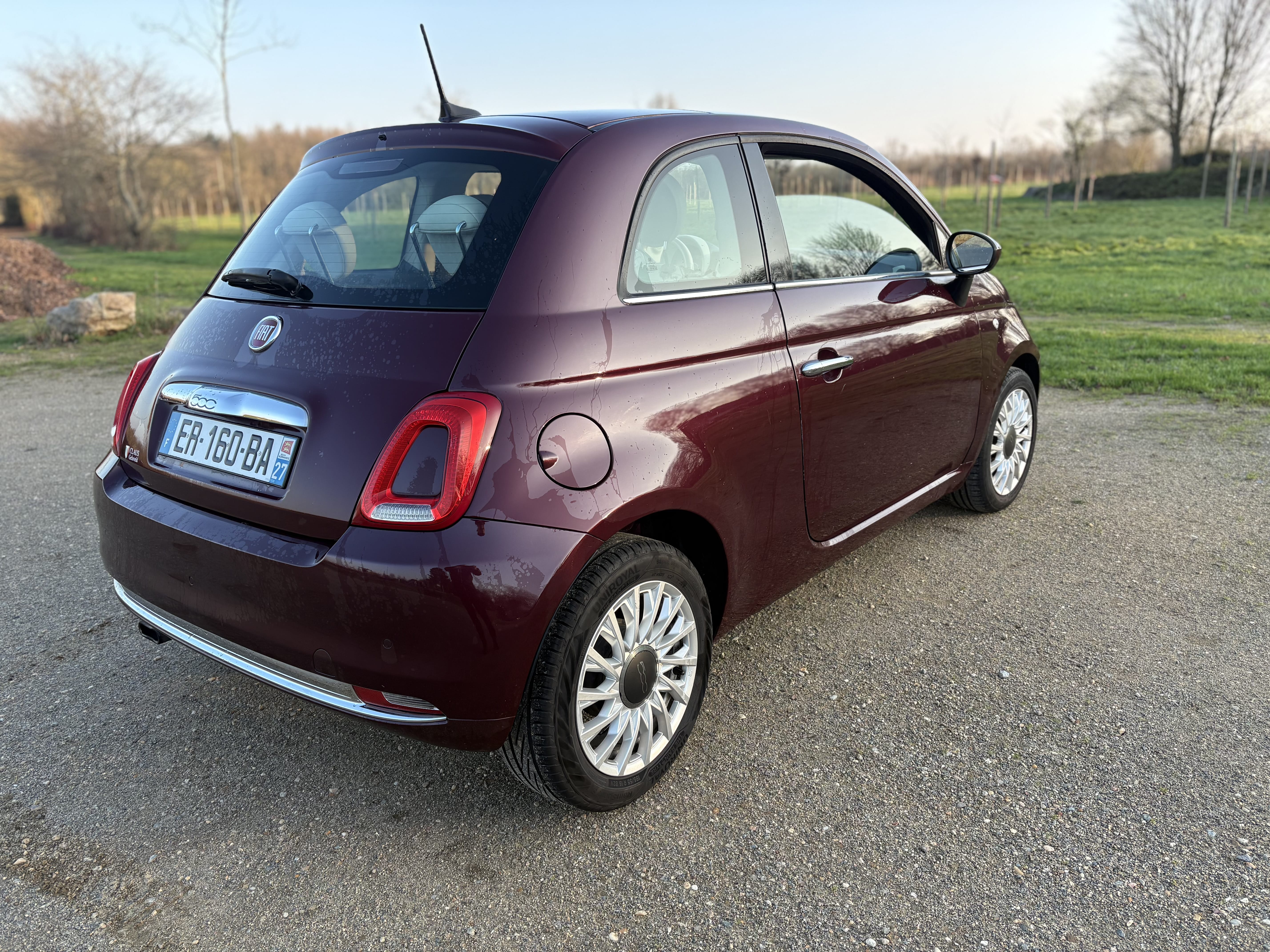 Fiat 500 avec GPS