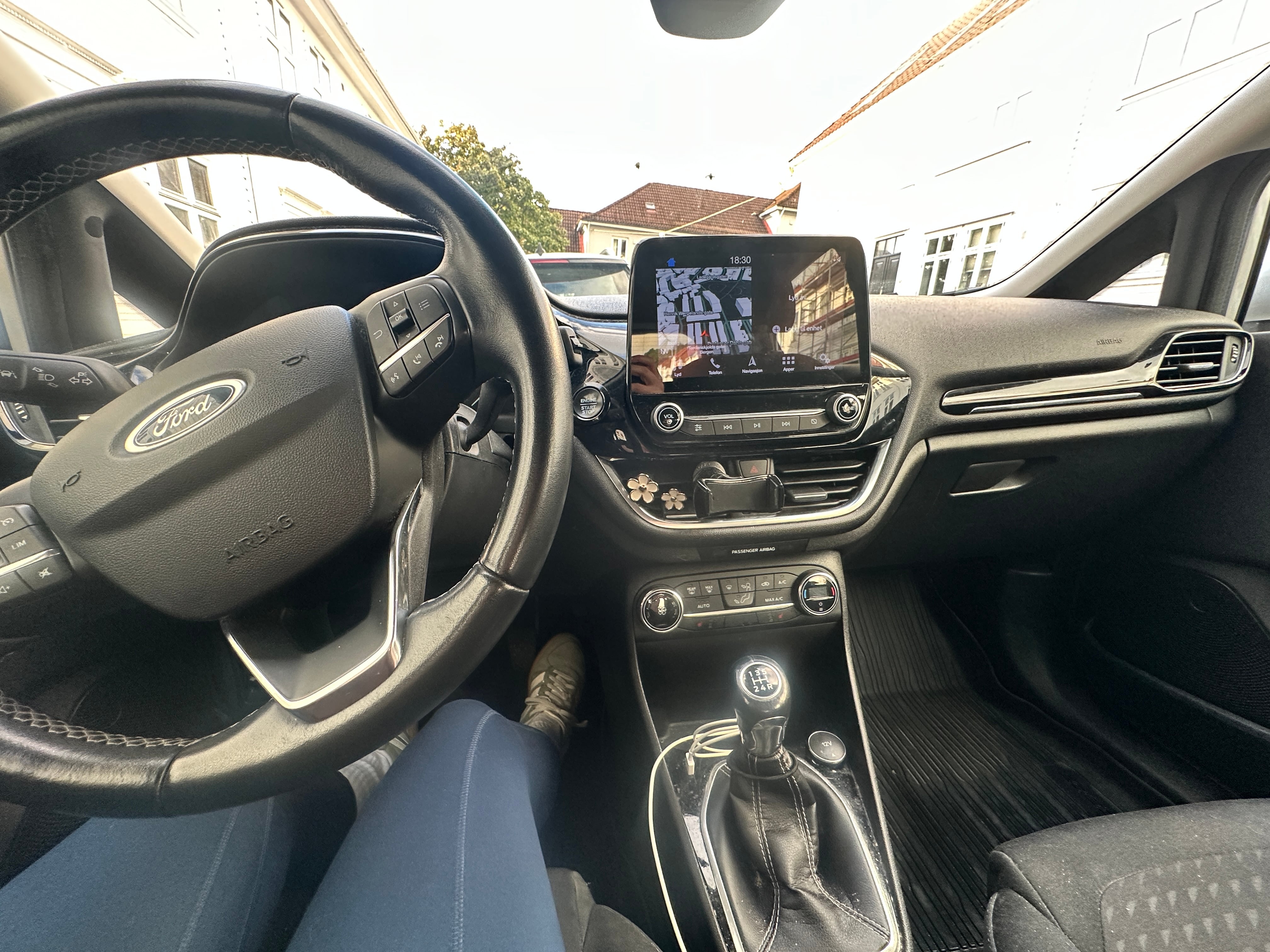 Ford Fiesta med USB ladeuttak