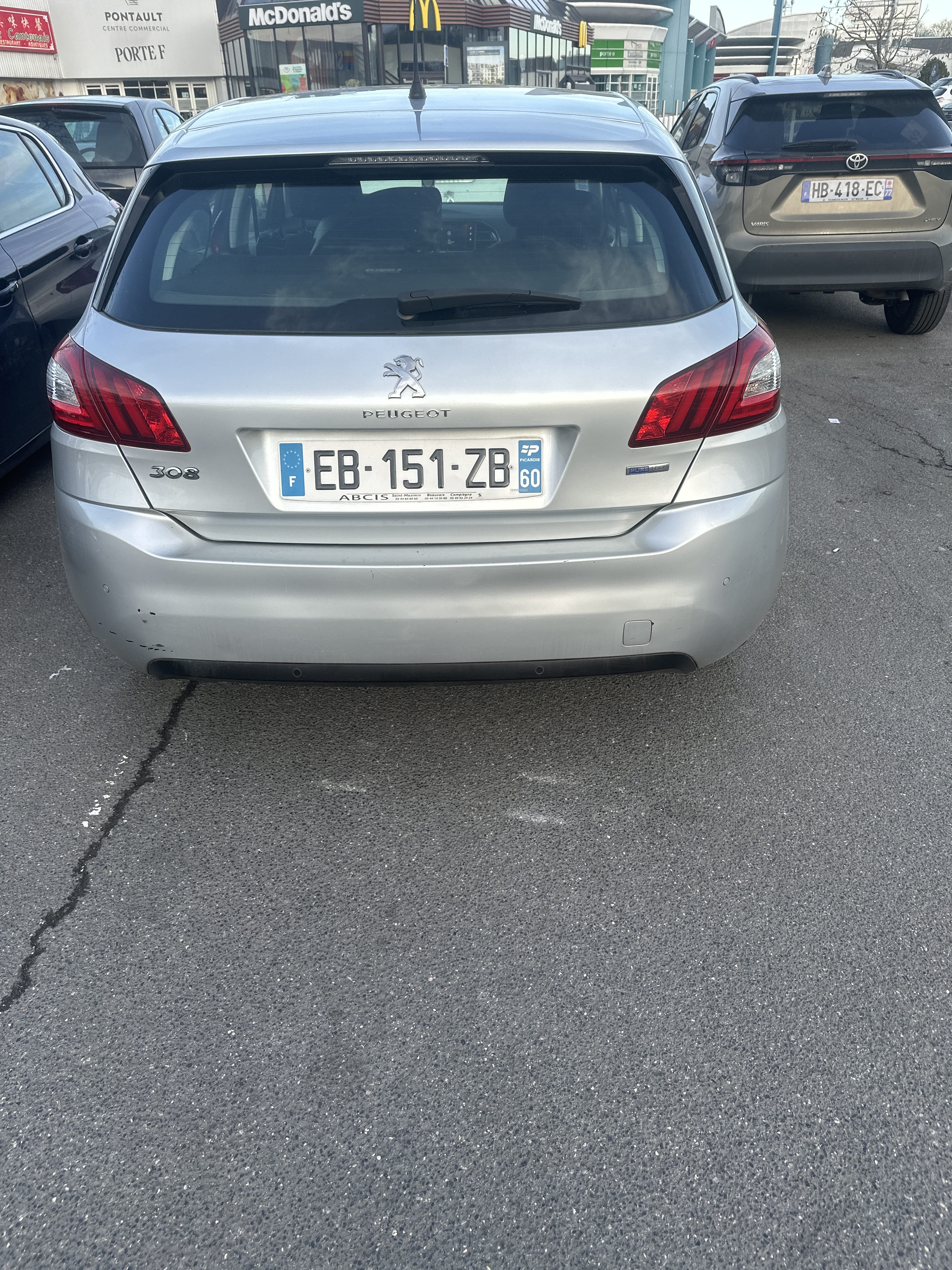 Peugeot 308 avec Régulateur de vitesse